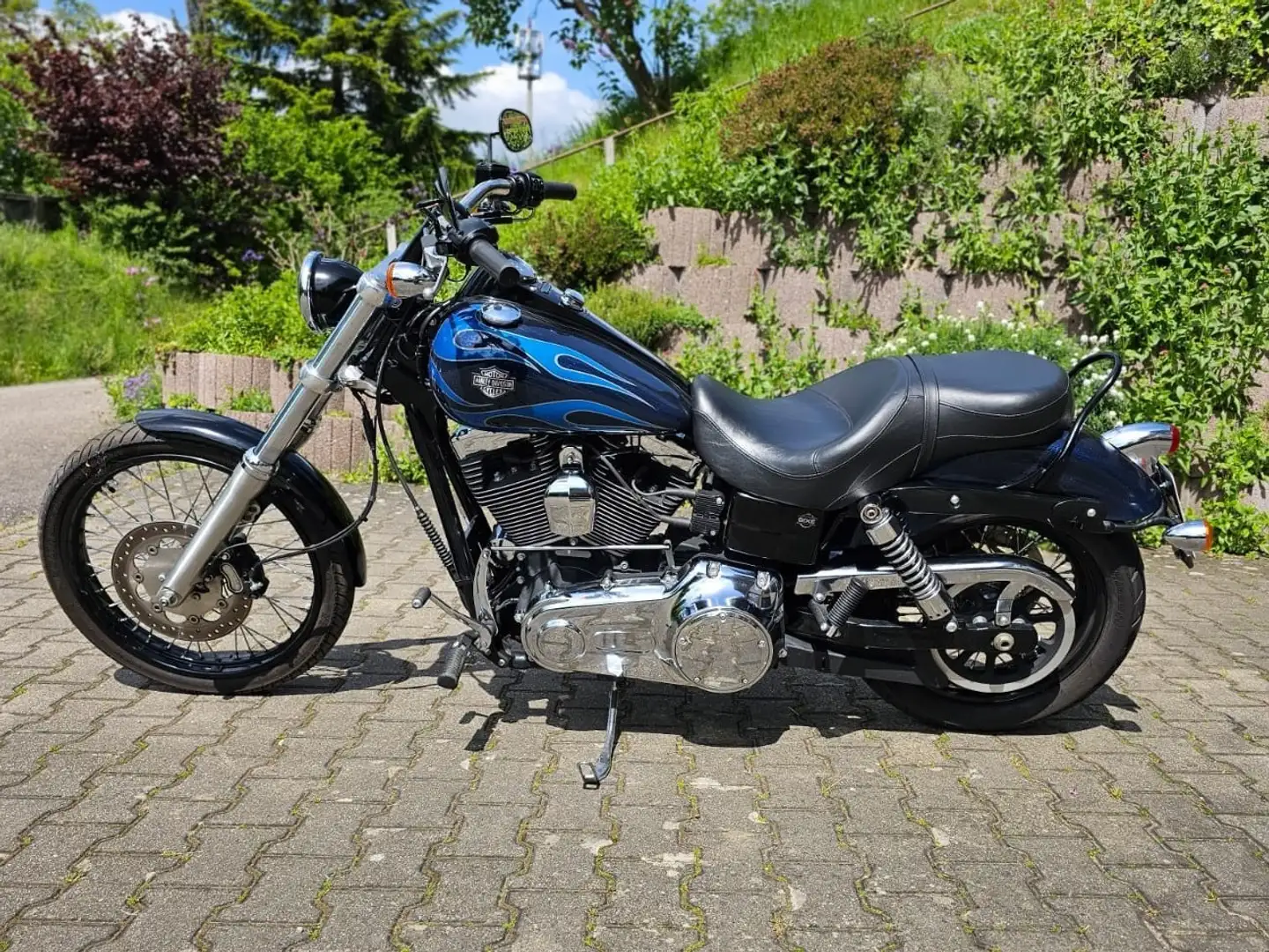 Harley-Davidson Dyna Wide Glide Albastru - 2