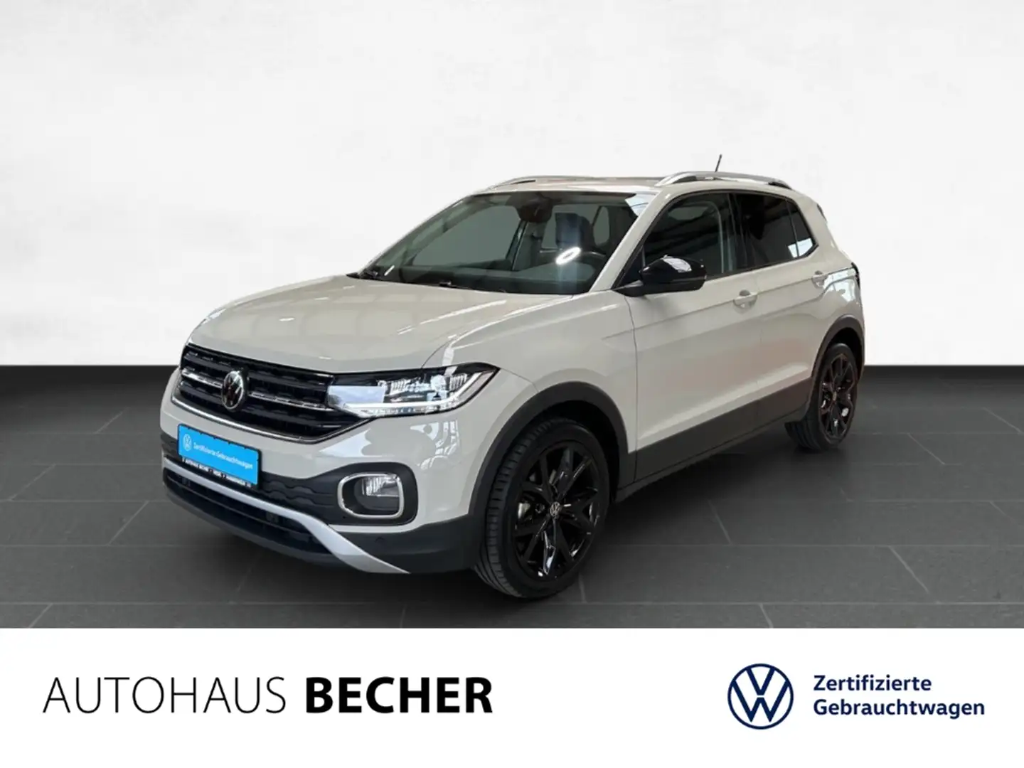 Volkswagen T-Cross 1.0 TSI DSG Style /AHK/Navi/IQ.Drive/LED Grau - 1