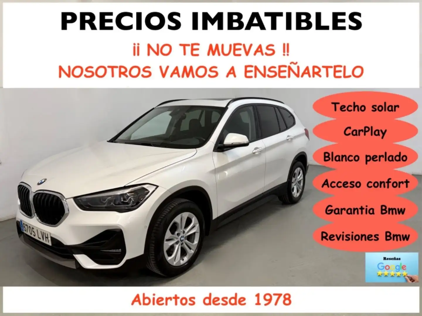 BMW X1 sDrive 18dA Corporate Blanco - 1