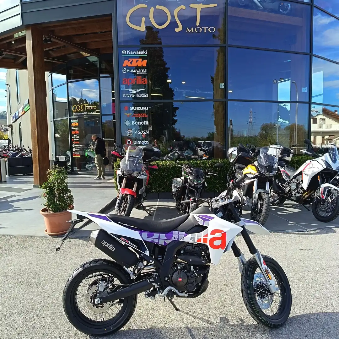 Aprilia SX 125 Cubozoa White | #01167 - 1