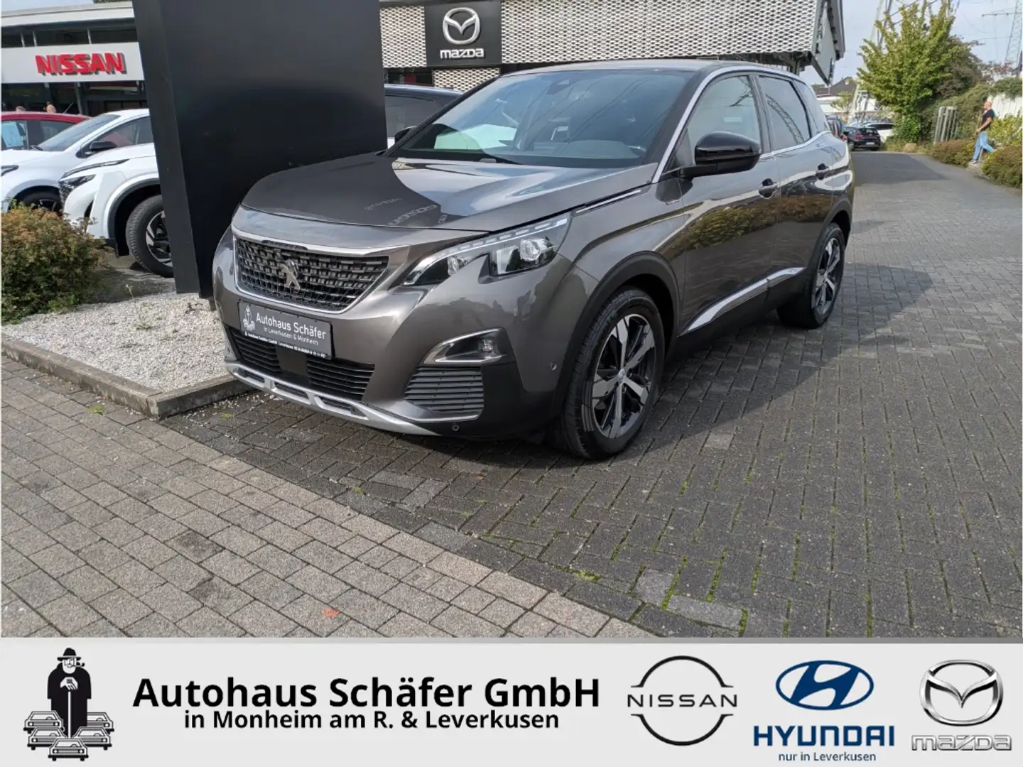 Peugeot 3008 Allure AHK-abnehmbar Navi 360 Kamera LED Digitales Gris - 1