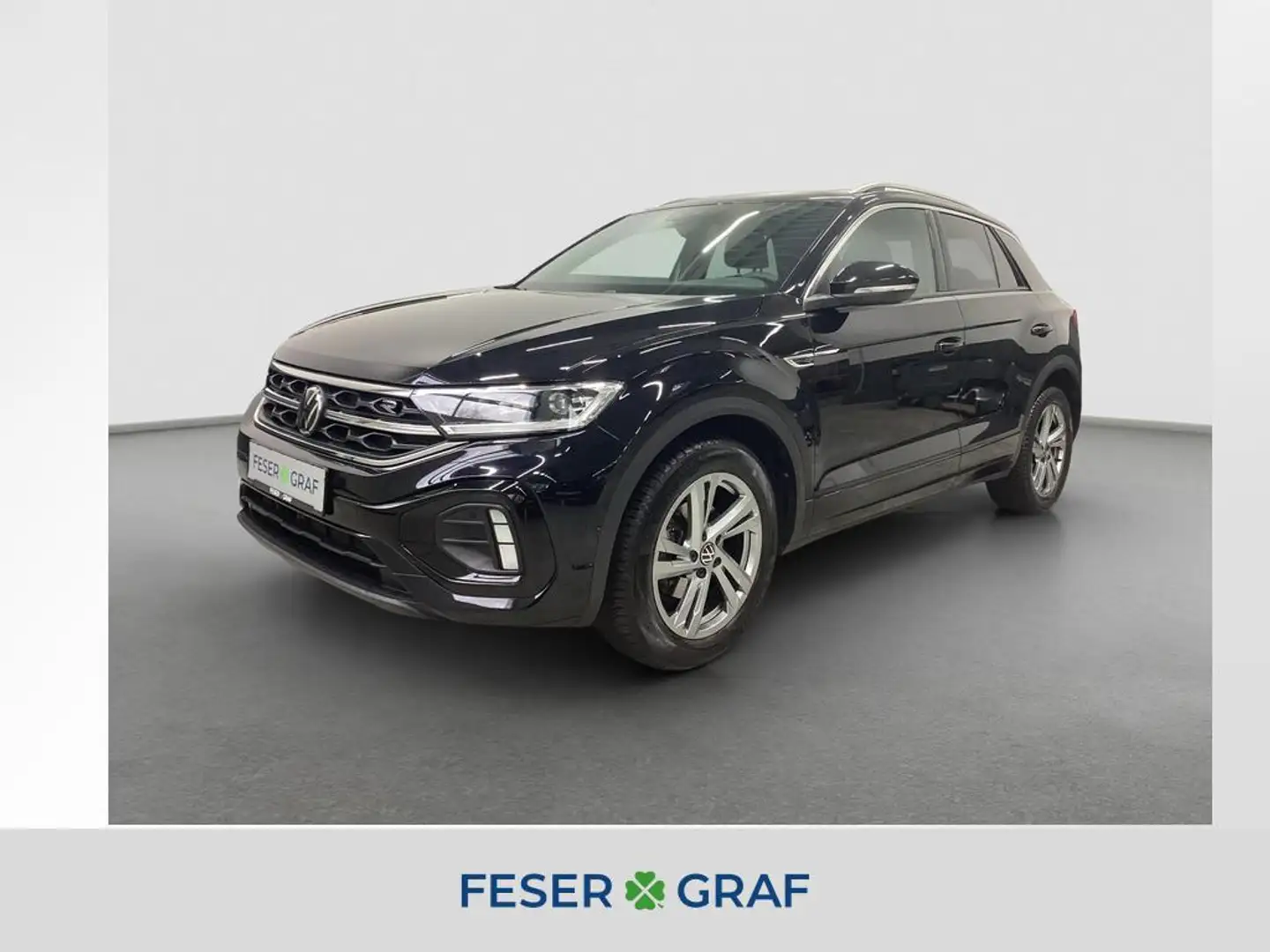 Volkswagen T-Roc R line 1.5 TSI DSG ACC RFK Pano Navi Keyless Negro - 1