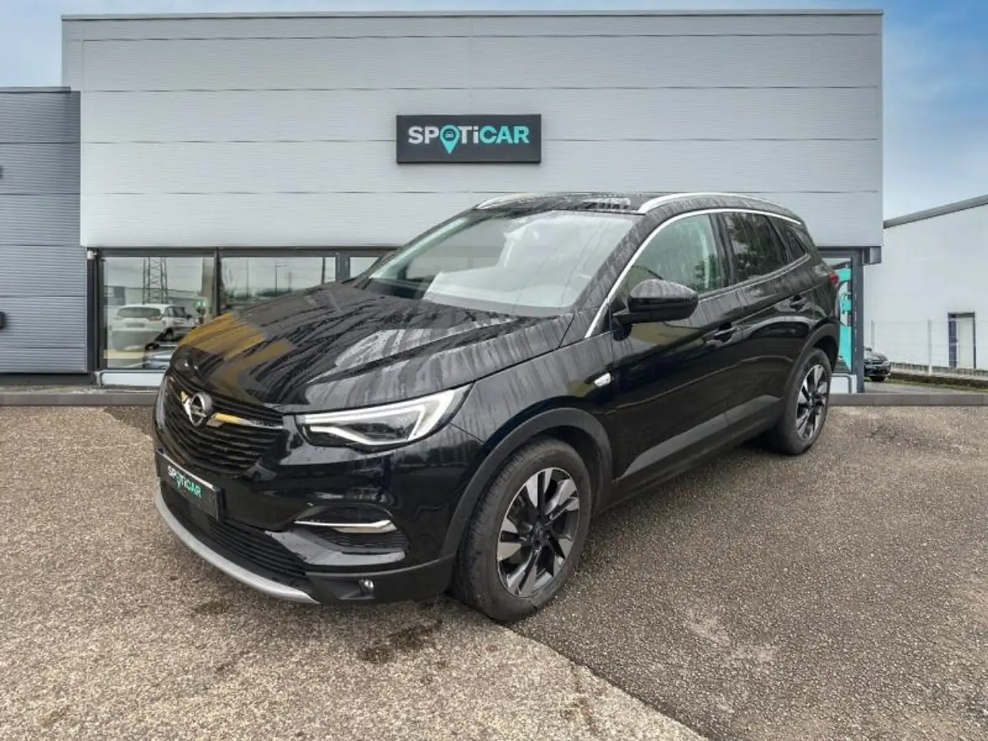 Opel Grandland X 1.2 Turbo 130ch Elite 7cv GPS Camera Noir - 1