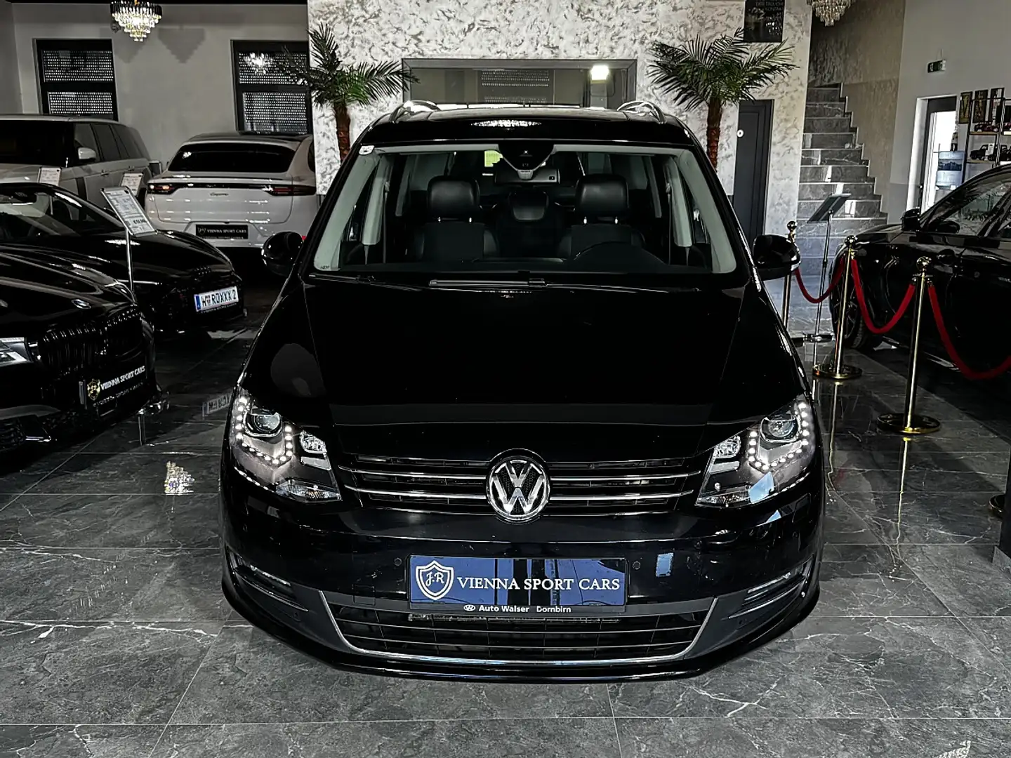 Volkswagen Sharan Sky 2,0 TDI DSG*Top-Austattung* Schwarz - 2