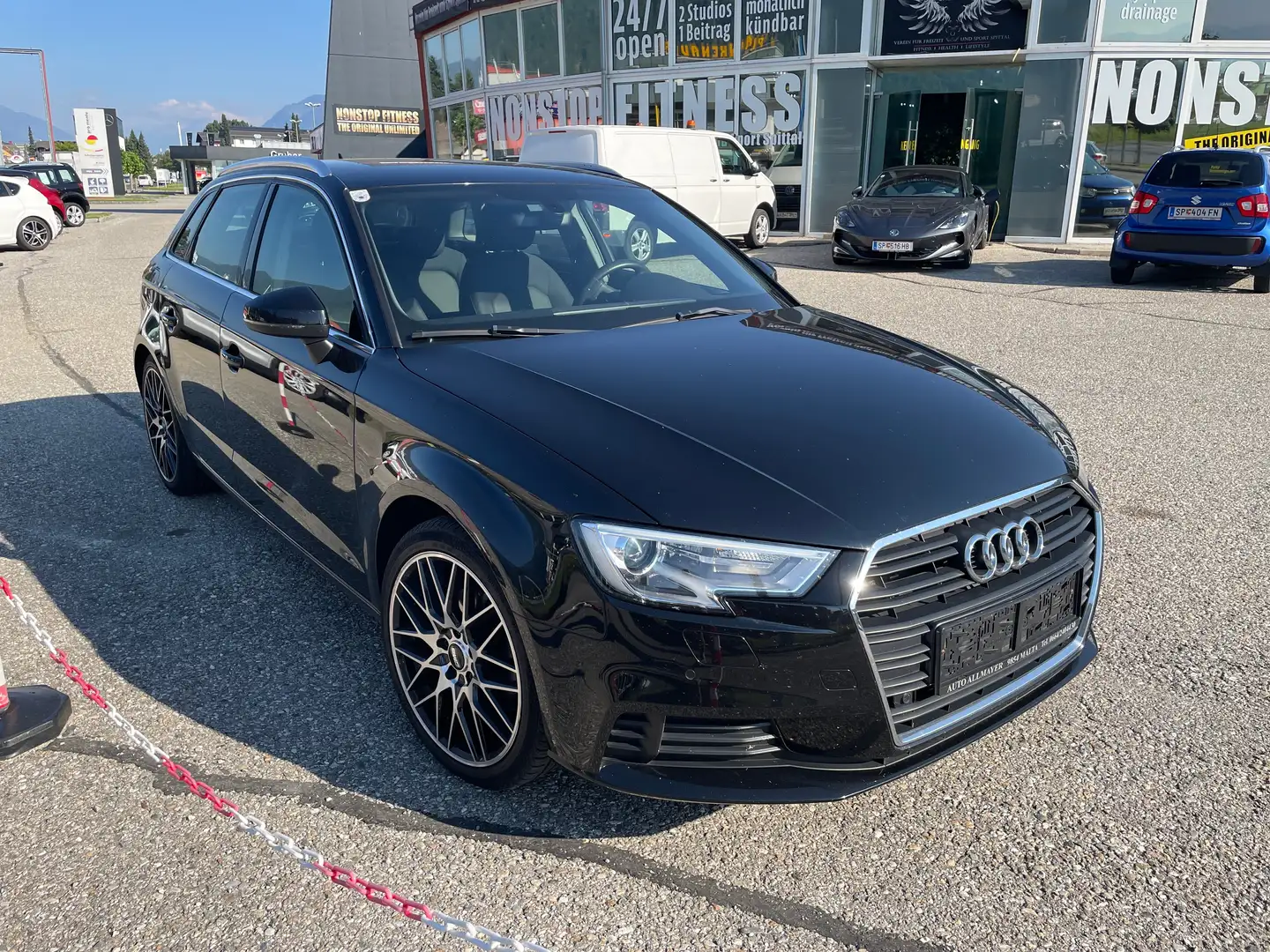 Audi A3 A3 SB 1,6 TDI S-tronic Schwarz - 2
