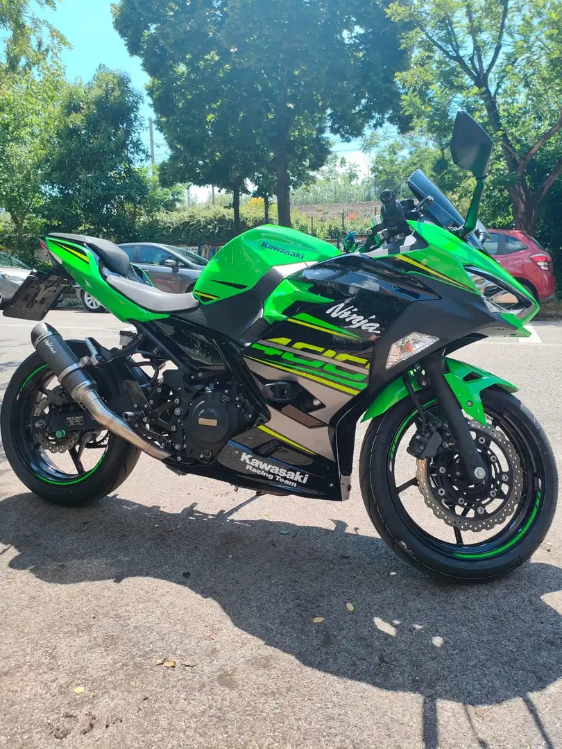 Kawasaki Ninja 400 KRT 48 CV Performance Zelená - 1