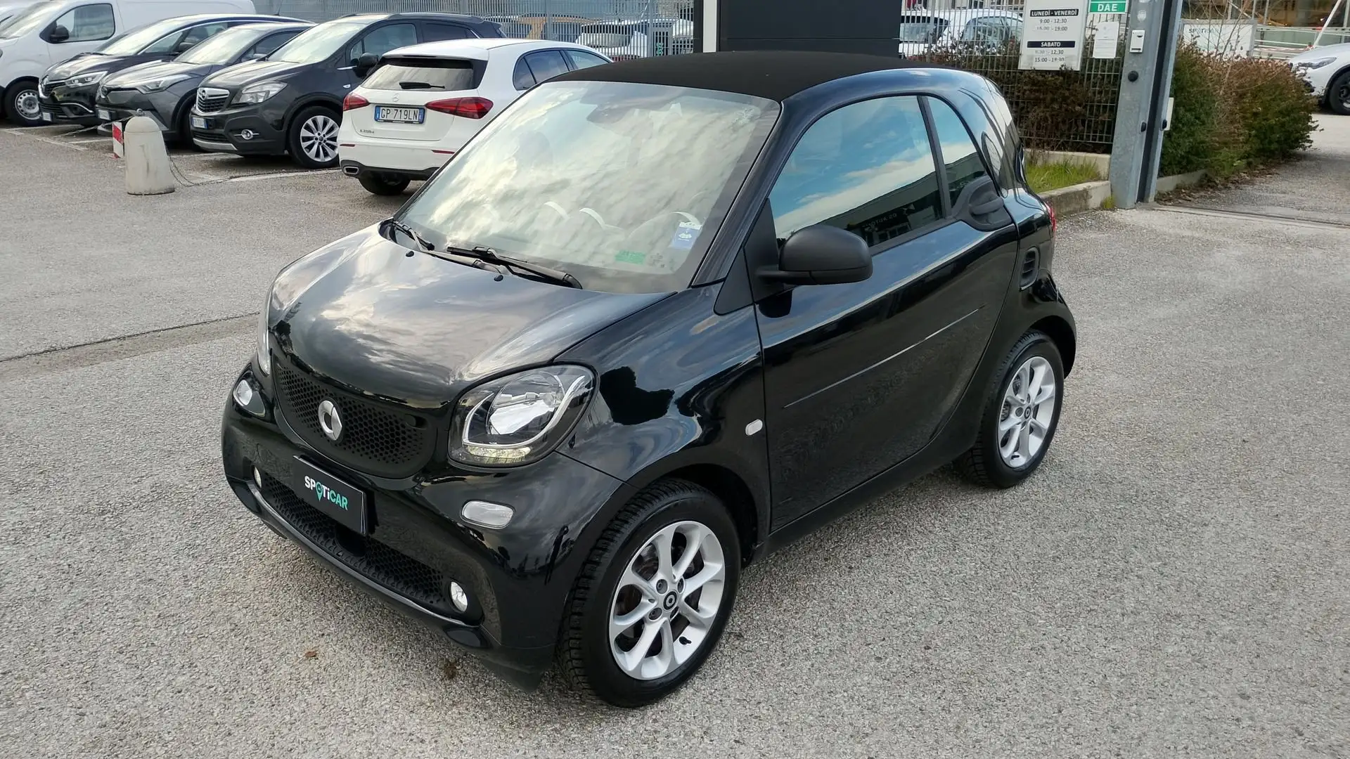 smart forTwo 70 1.0 twinamic Youngster Nero - 1