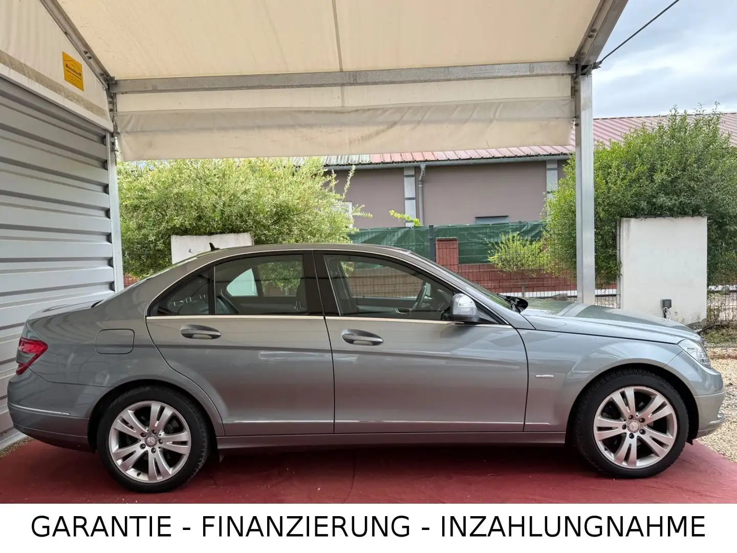 Mercedes-Benz C 200 Lim./Automatik/1.Hand/Rentnerfzg/WENIG KM Silber - 2