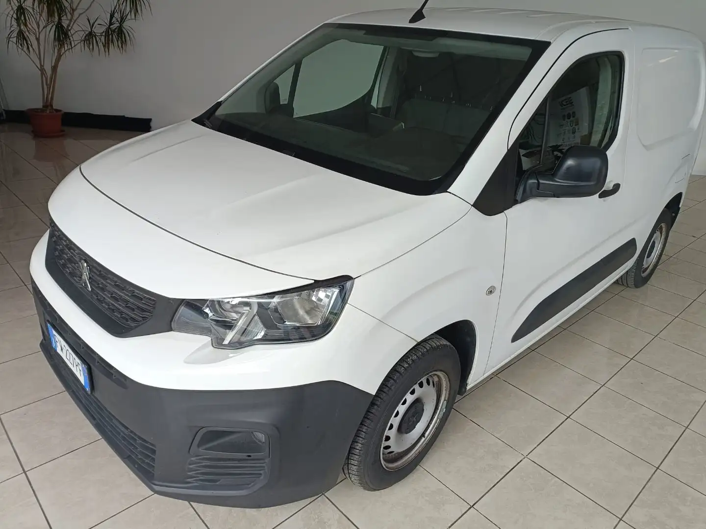 Peugeot Partner Partner 1.6 bluehdi 100cv 3 posti Bianco - 1