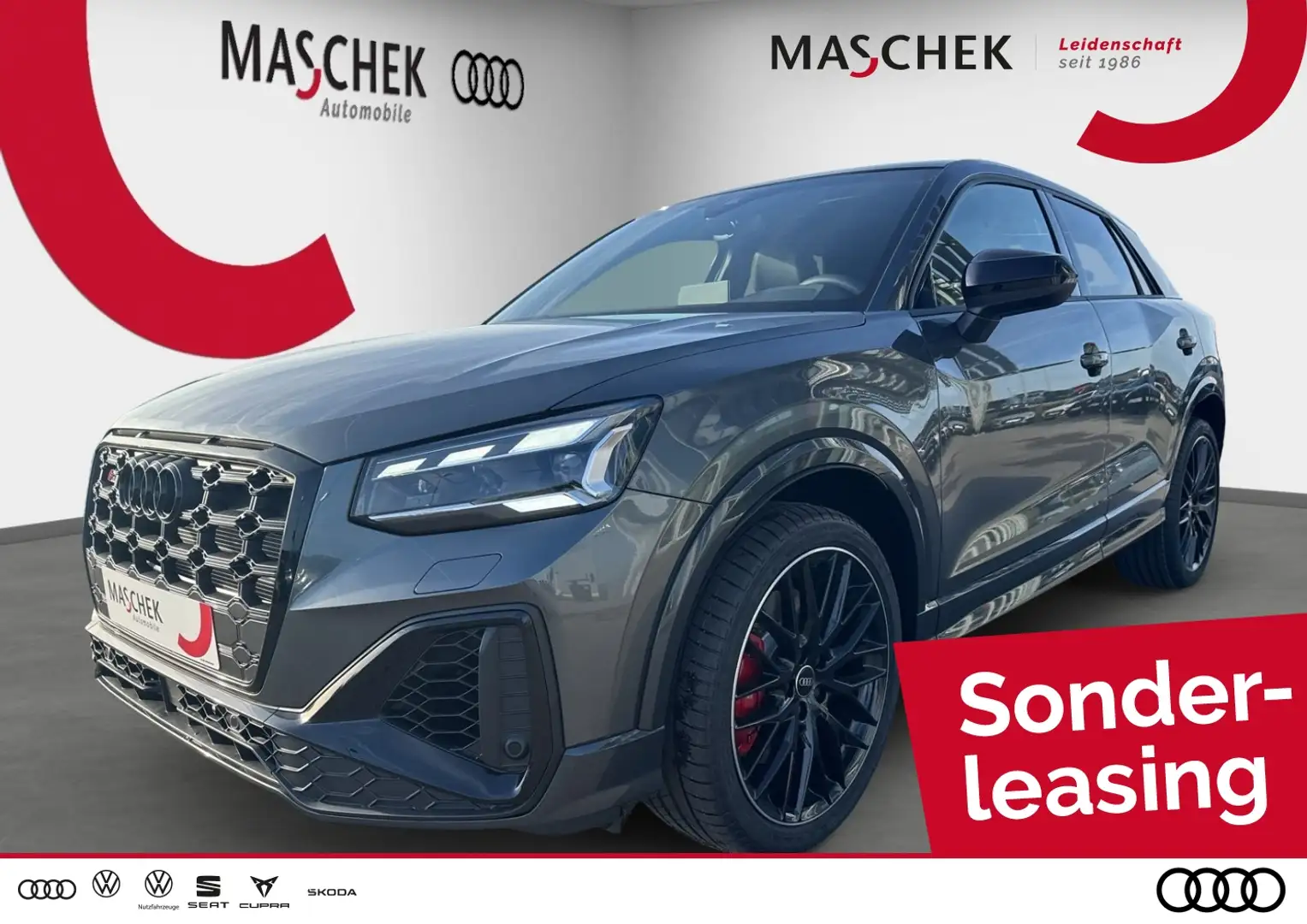 Audi SQ2 TFSI AHK Pano SONOS 19 Matrix Kamera Ext-Paket Gris - 1