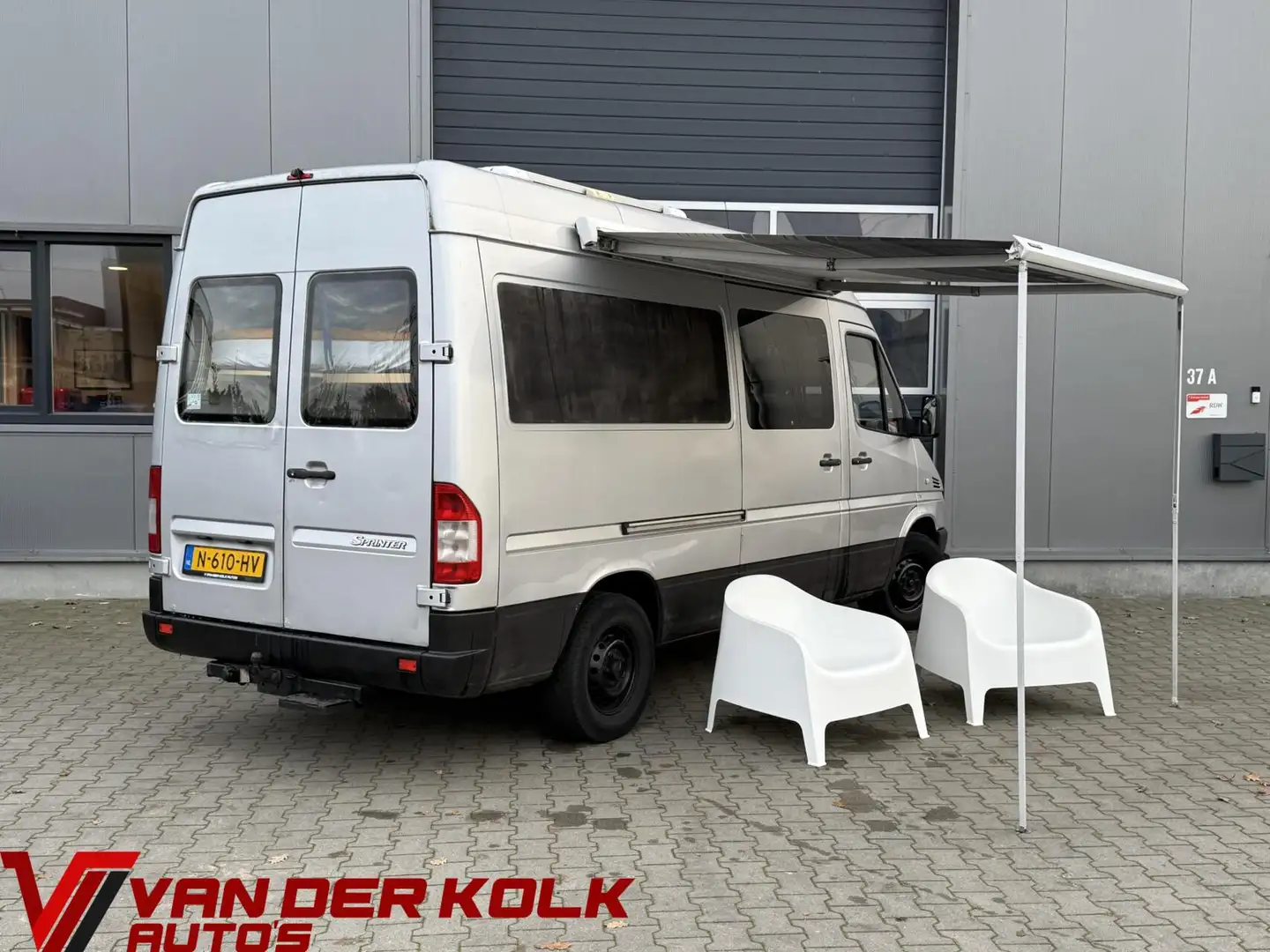 Mercedes-Benz 902.6 208CDI Camper Keuken Stahoogte Koelkast Szary - 2