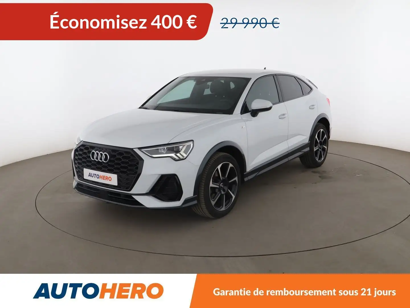 Audi Q3 35 TDI S Line S Tronic 7 Blanc - 1