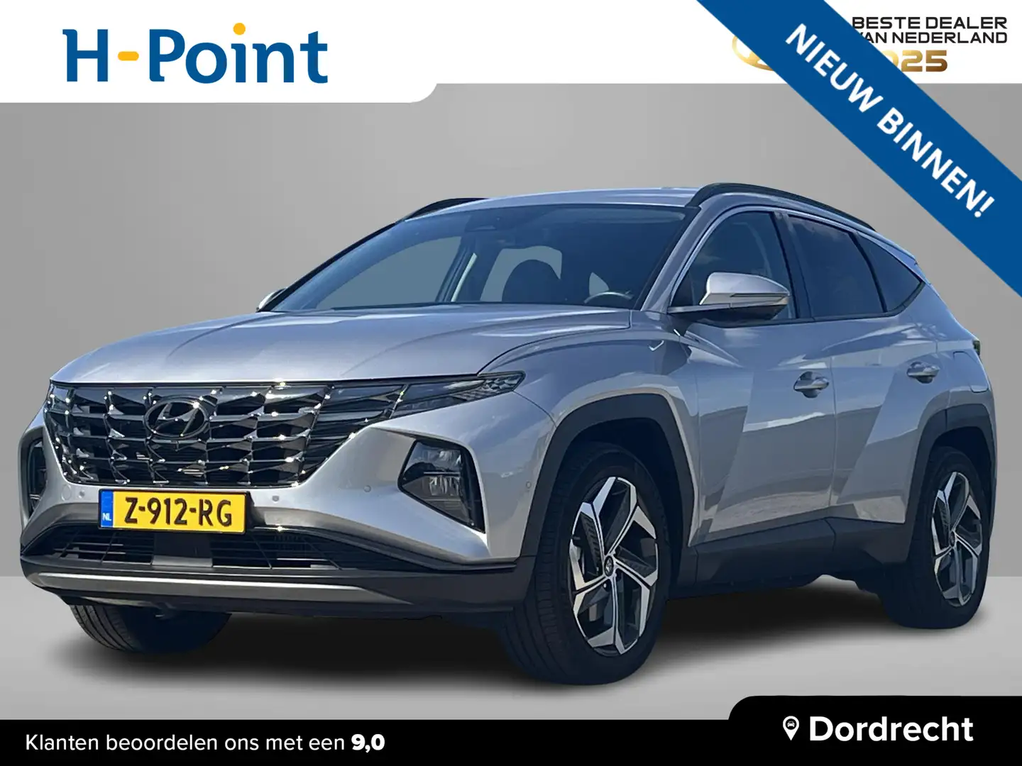 Hyundai TUCSON 1.6 T-GDI 265PK PHEV Premium 4WD | |Lederen bekled Grijs - 1