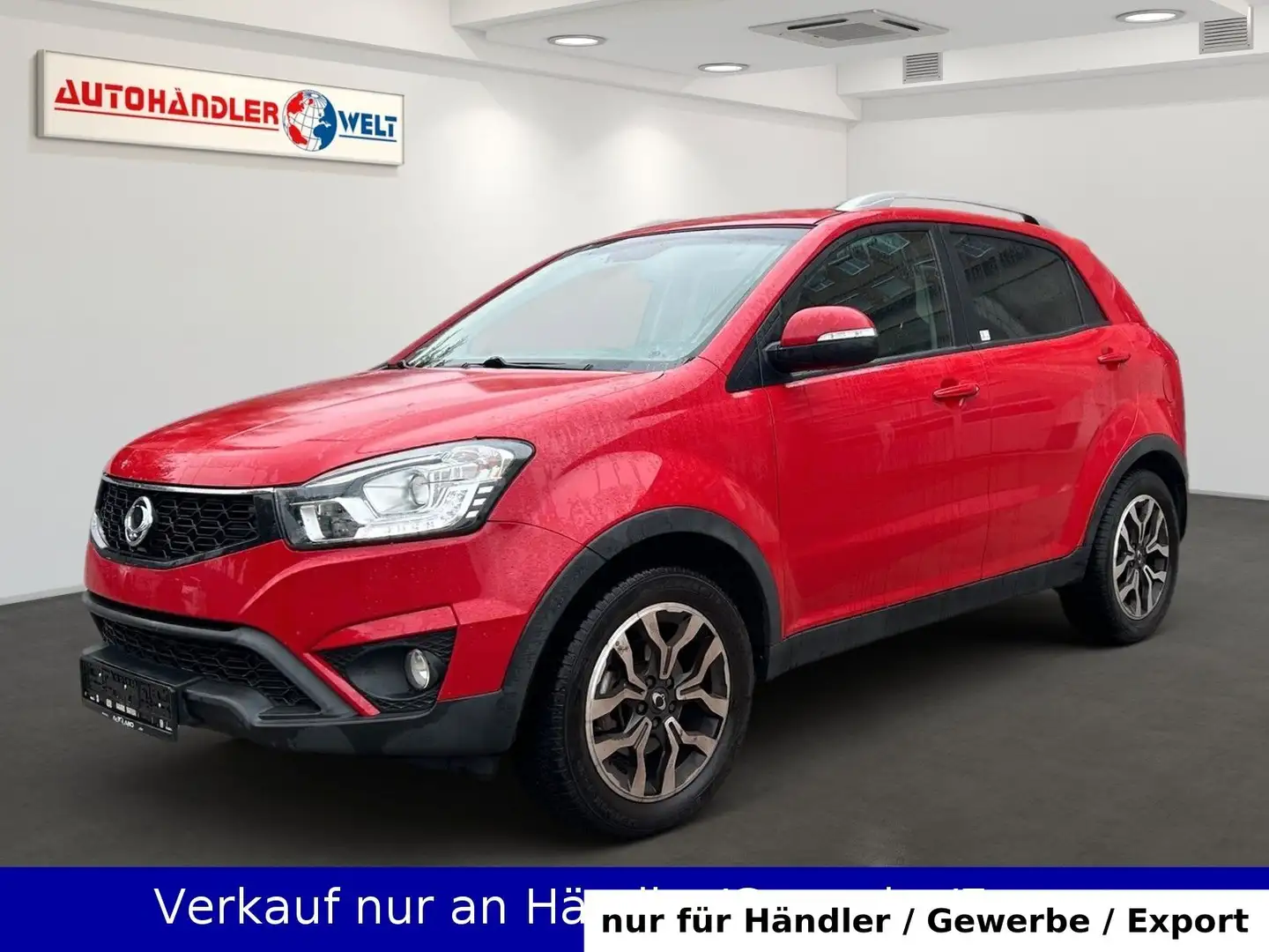 SsangYong Korando 2.2 e-XDI Automatik AAC Navi SHZ PDC Rot - 1