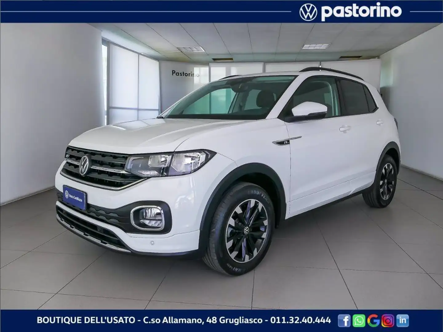 Volkswagen T-Cross 1.0 TSI SPORT 95CV - iva deducibile Blanco - 1
