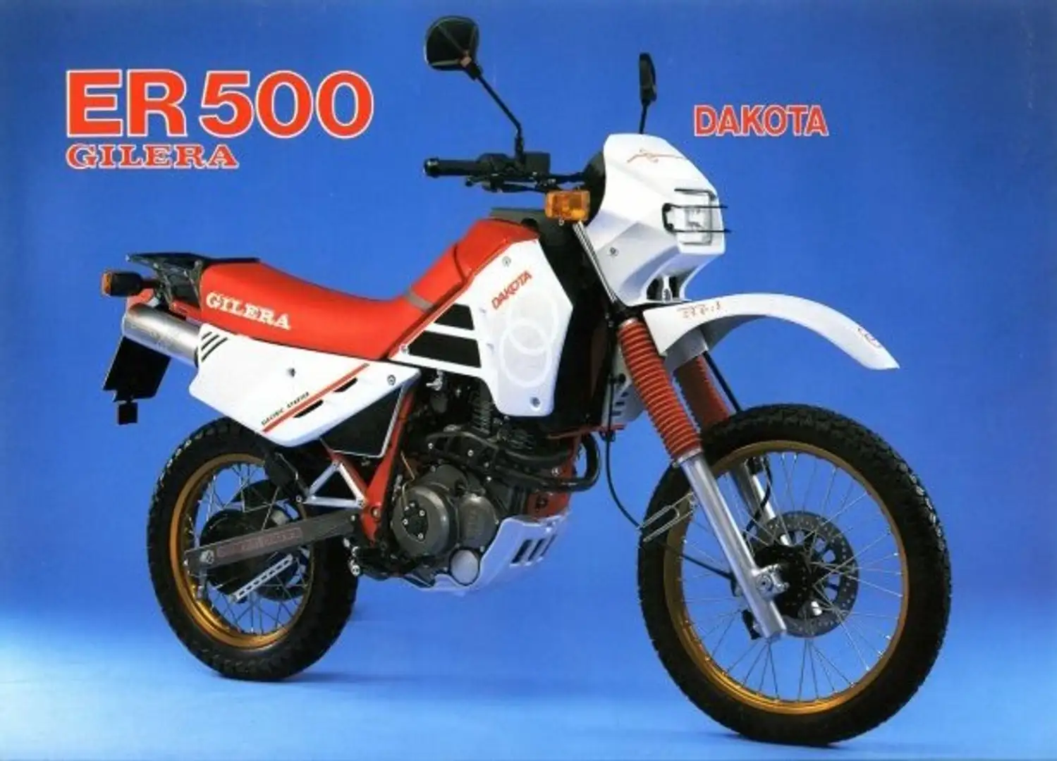 Gilera Dakota ER 500 White - 1