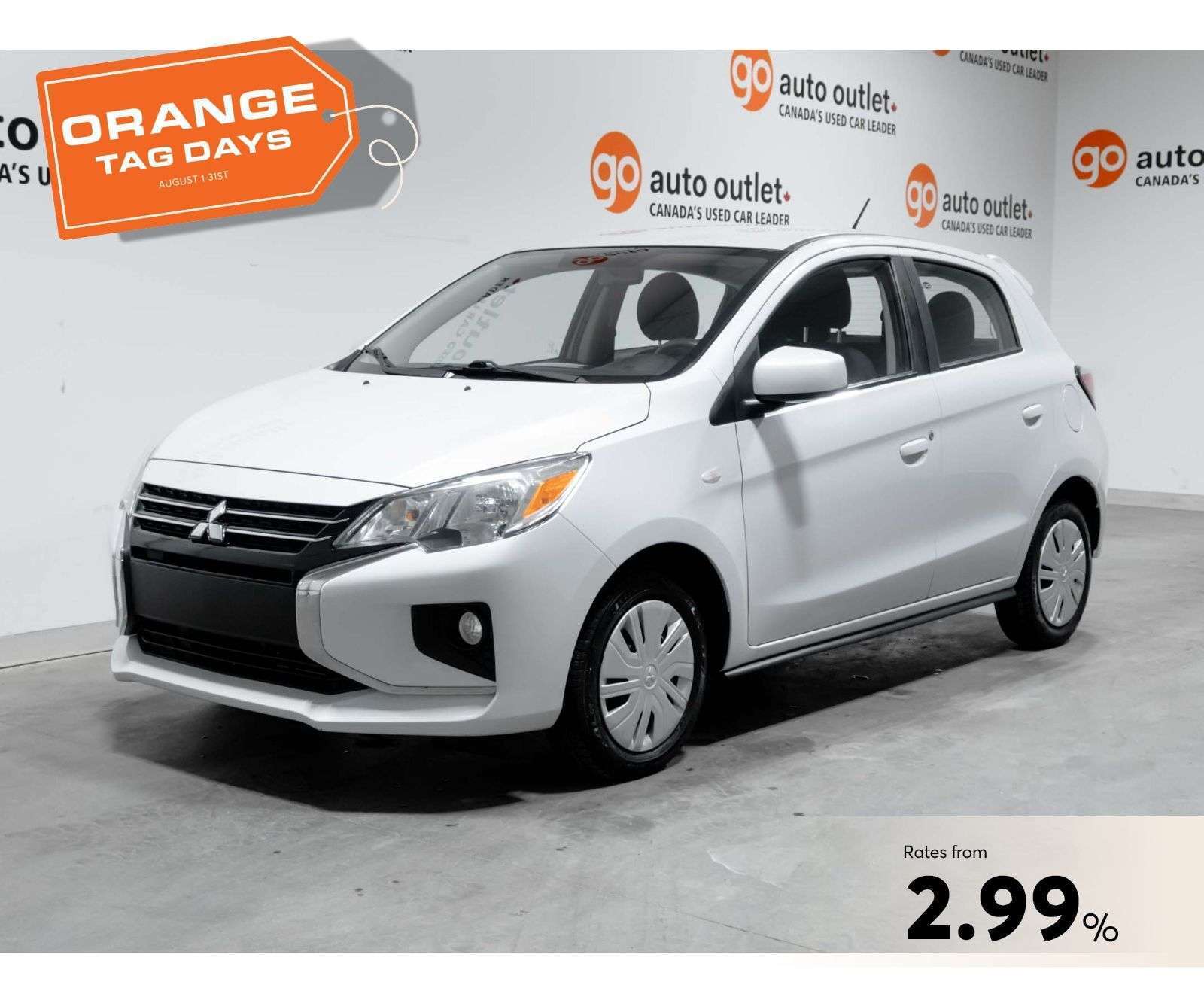 2023 Mitsubishi Mirage ES 1.2L I3, BLUETOOTH, BACKUP CAM, AUTO LIGHTS, AU