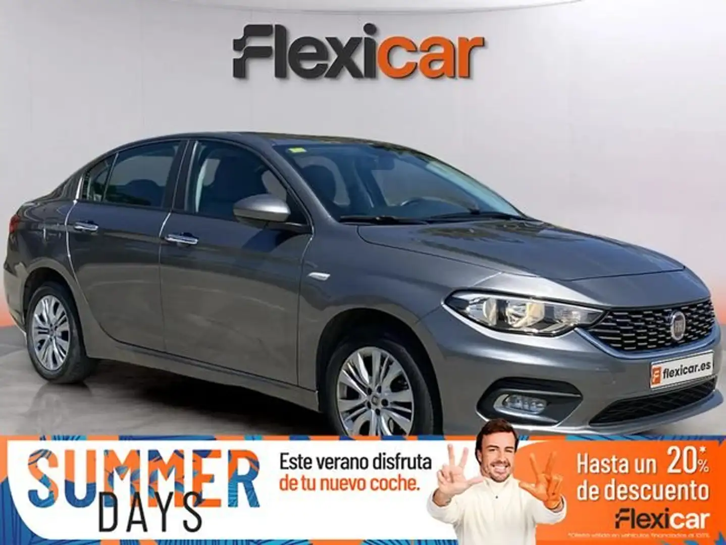 Fiat Tipo Sed%C3%A1n+1.4+70kW+%2895CV%29+Mirror Gris - 1