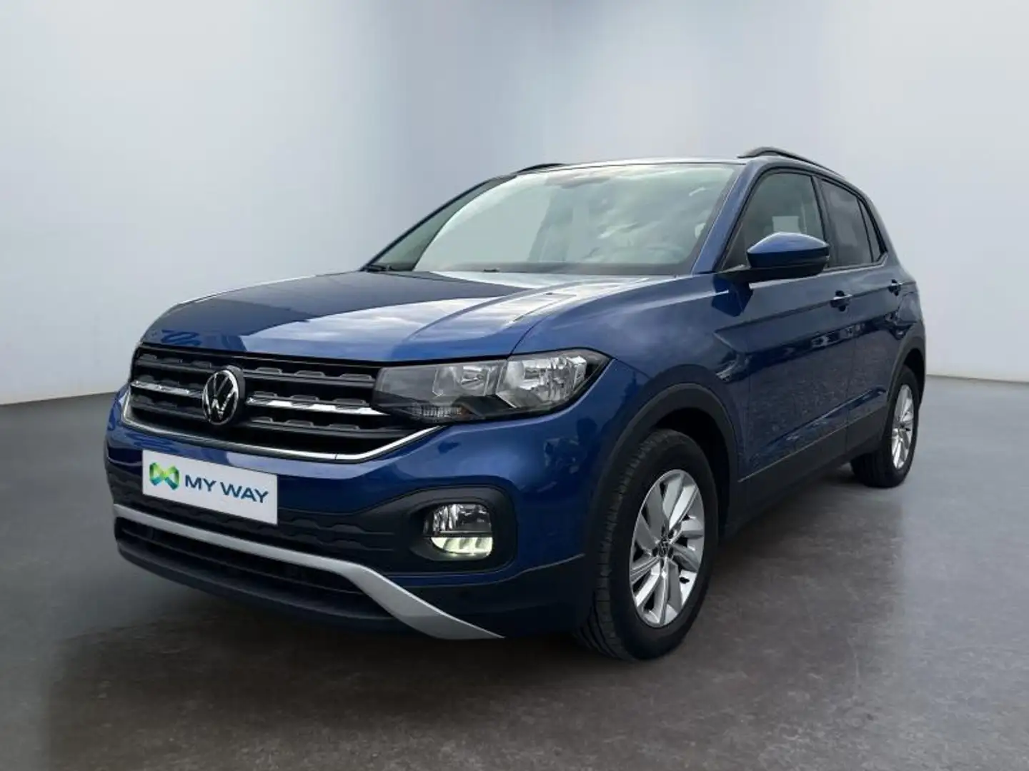 Volkswagen T-Cross Carplay*Régul ACC*Clim auto*APS Av*Ar Bleu - 1