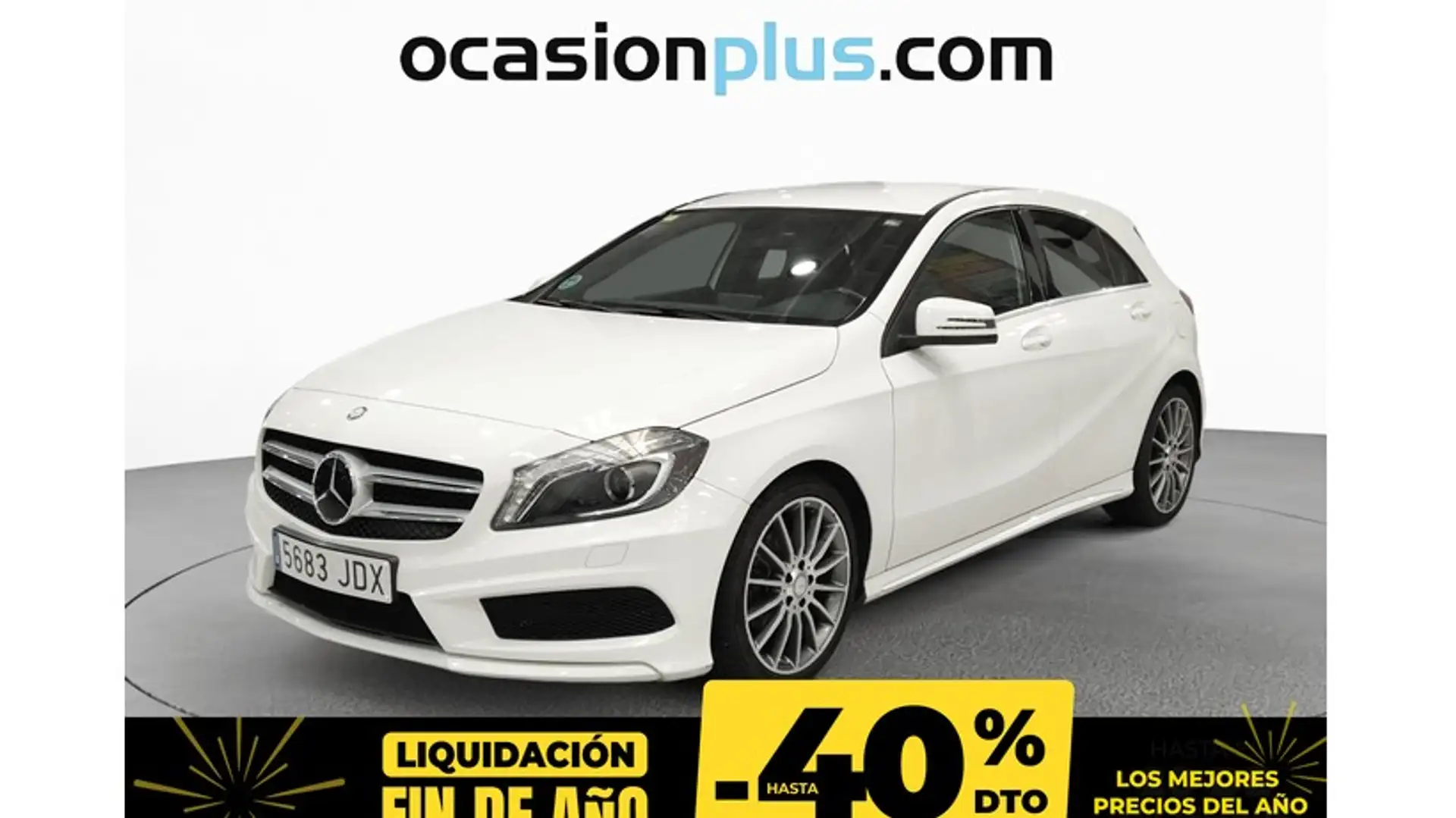 Mercedes-Benz A 180 180CDI BE AMG Line Blanc - 1