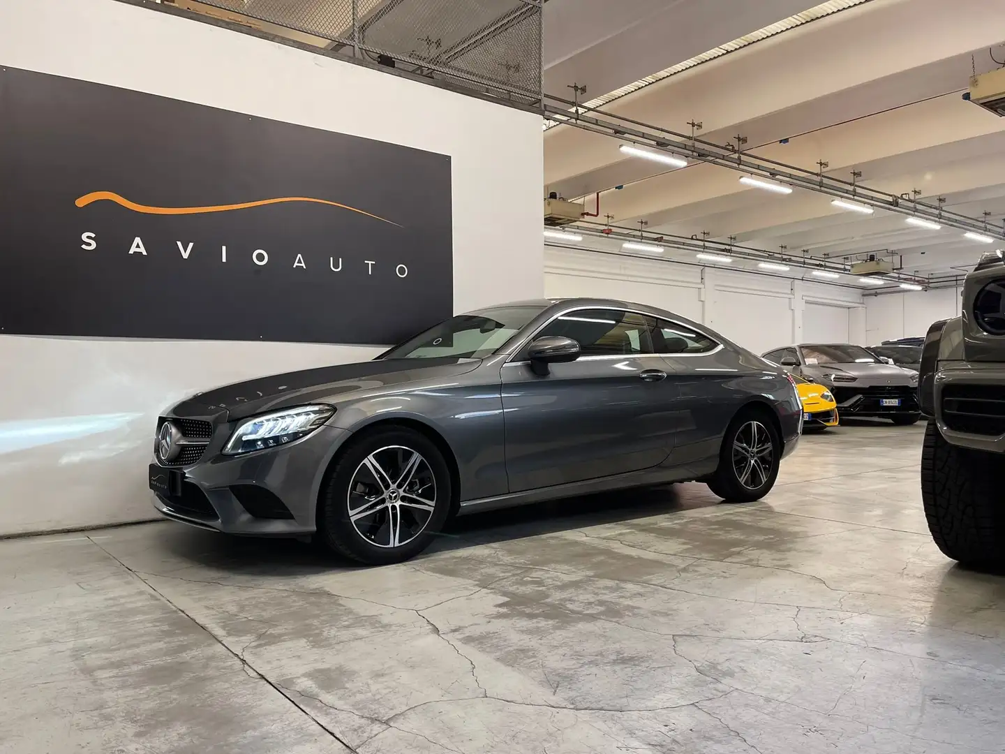 Mercedes-Benz C 220 COUPE' OTTIME CONDIZIONI Gri - 1