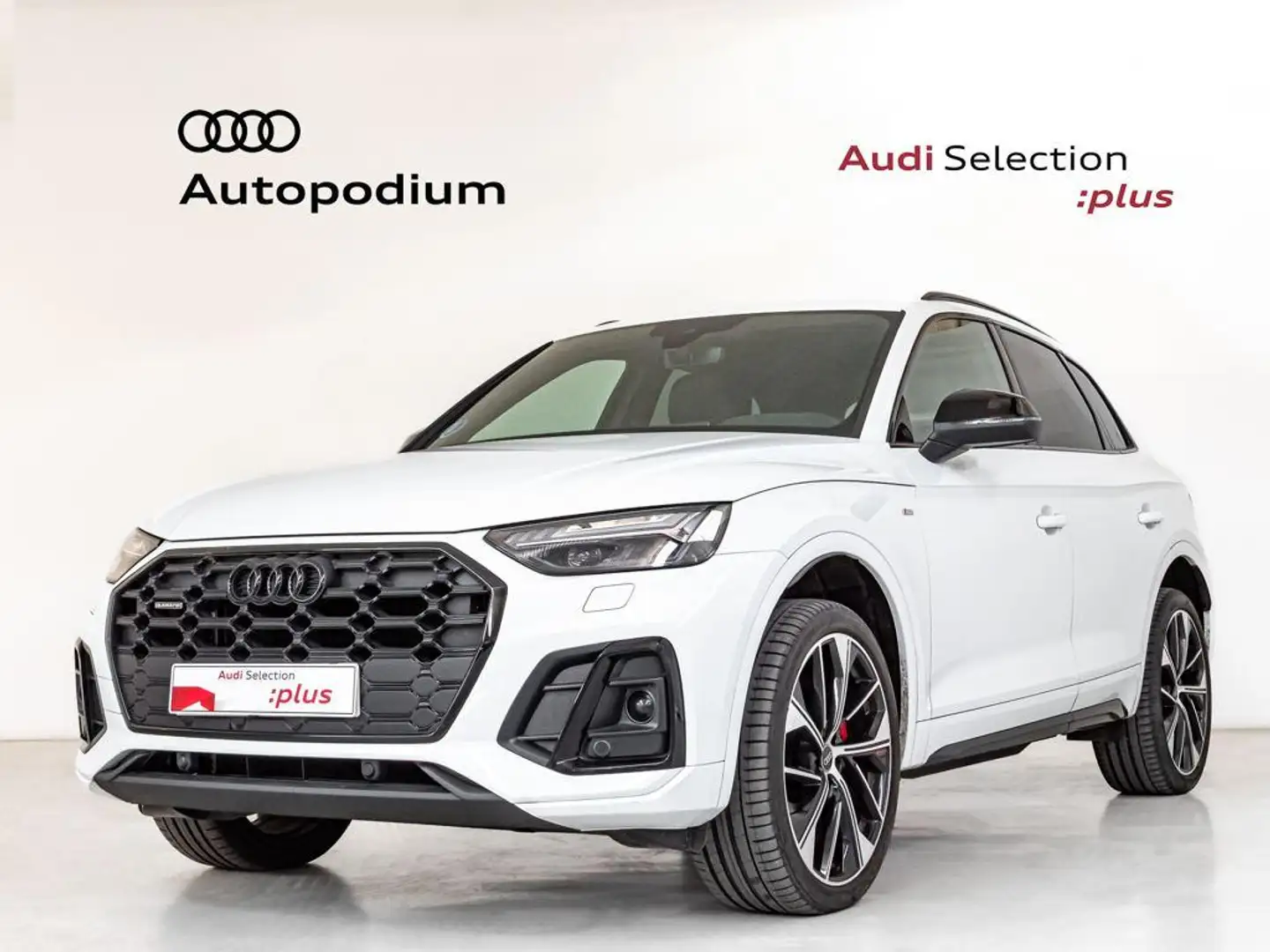 Audi Q5 40 TDI quattro-ultra Black line S tronic 150kW Blanco - 1
