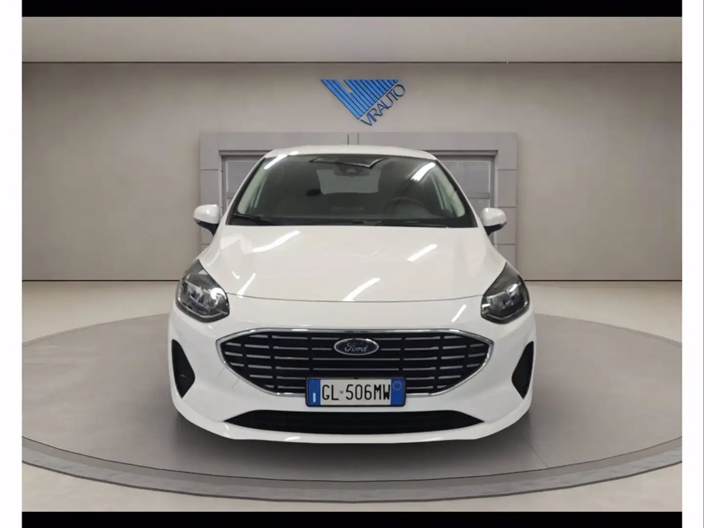 Ford Fiesta 5p 1.0 EcoBoost Hybrid Titanium Bianco - 2
