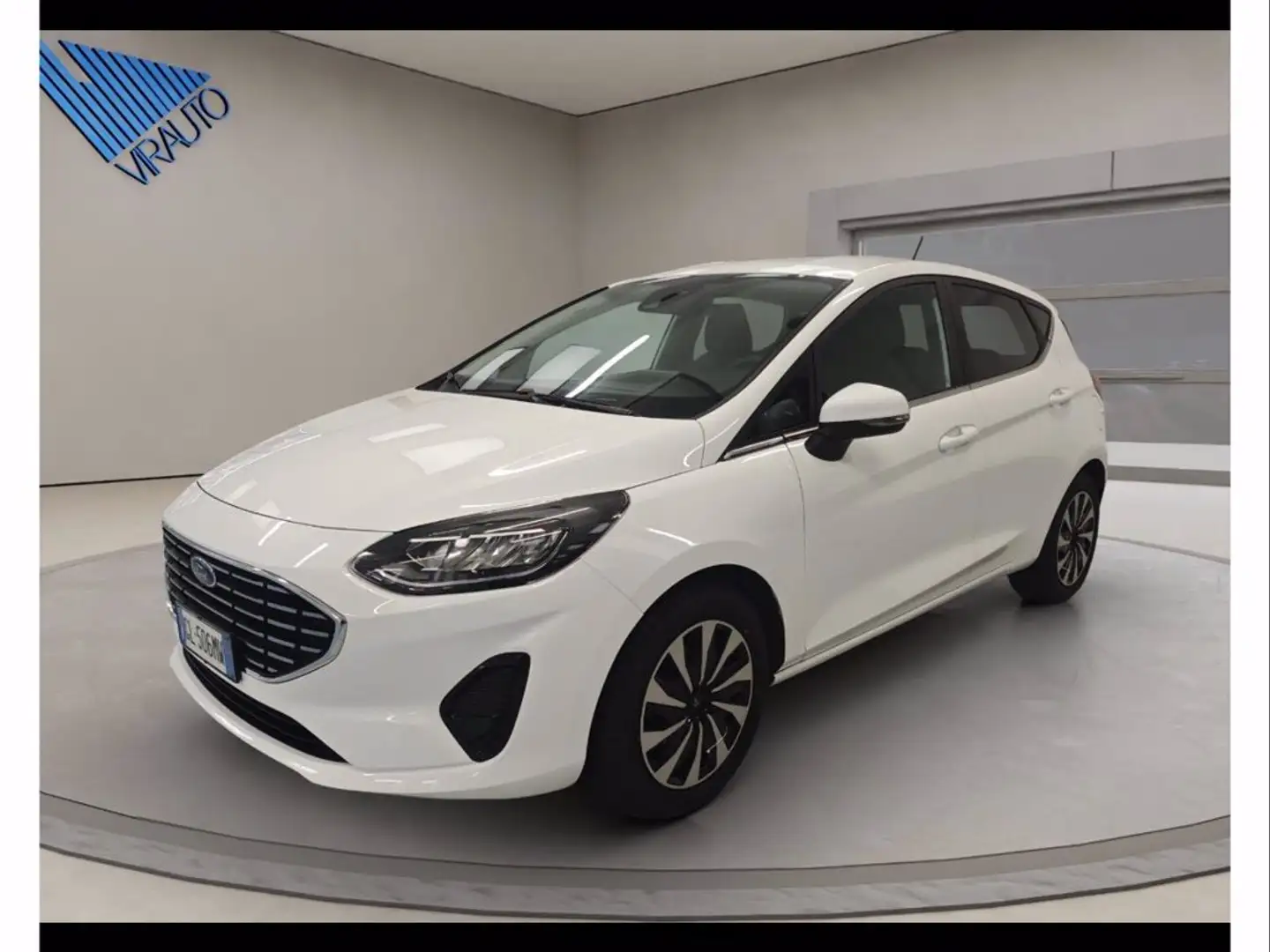 Ford Fiesta 5p 1.0 EcoBoost Hybrid Titanium Bianco - 1