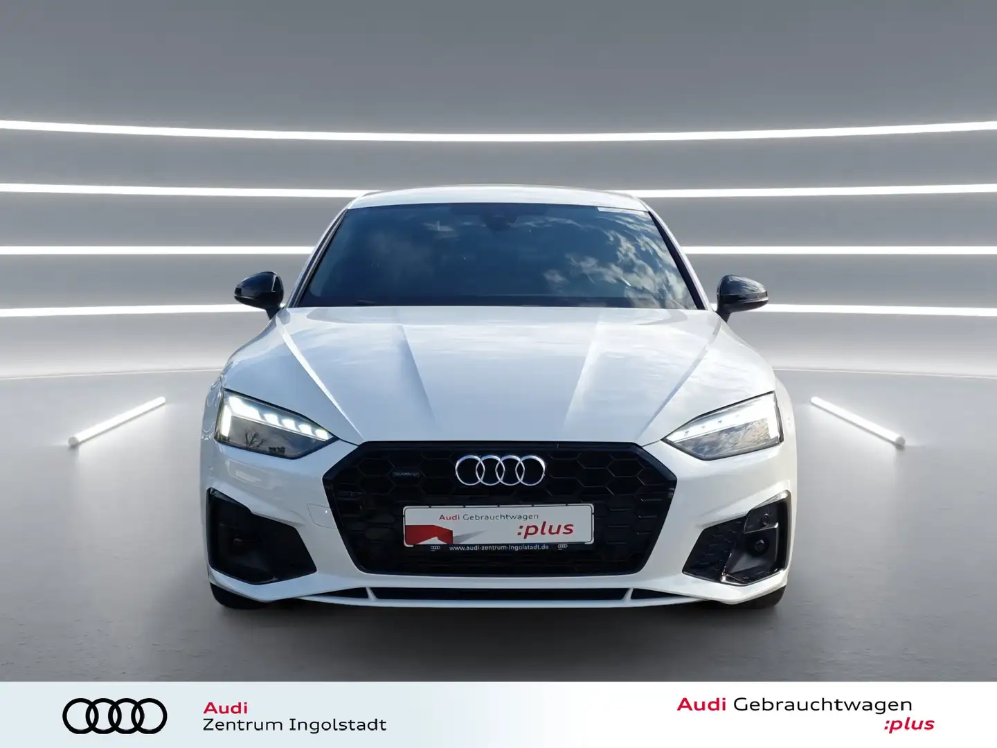 Audi A5 Sportback 40 TFSI qu 2x S line MATRIX AHK 19" White - 2