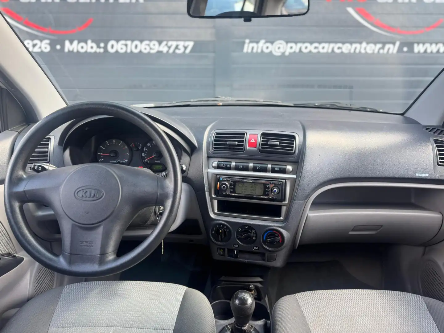Kia Picanto 1.0 EX AIRCO|EL.RAMEN|NAP Grijs - 2