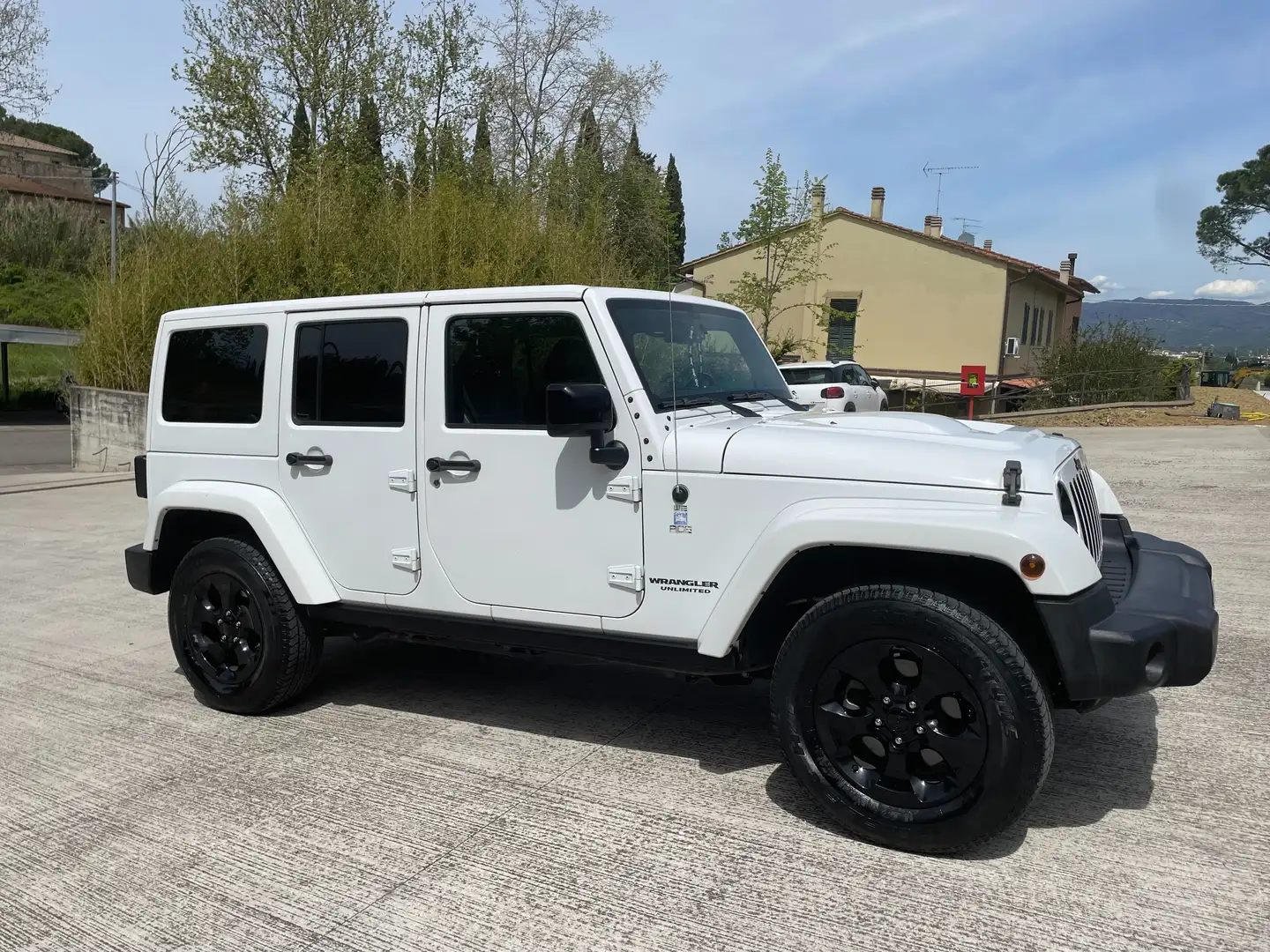 Jeep Wrangler Ulimited BLACK EDITION Bianco - 2