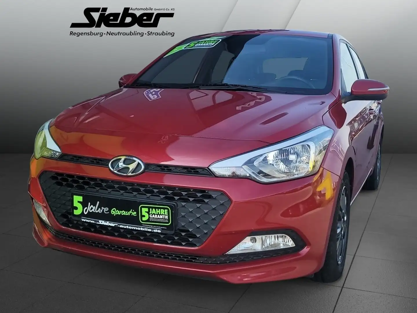 Hyundai i20 1.2 YES! *Sitzheizung*Klima*Lenkradheizung* Rot - 2