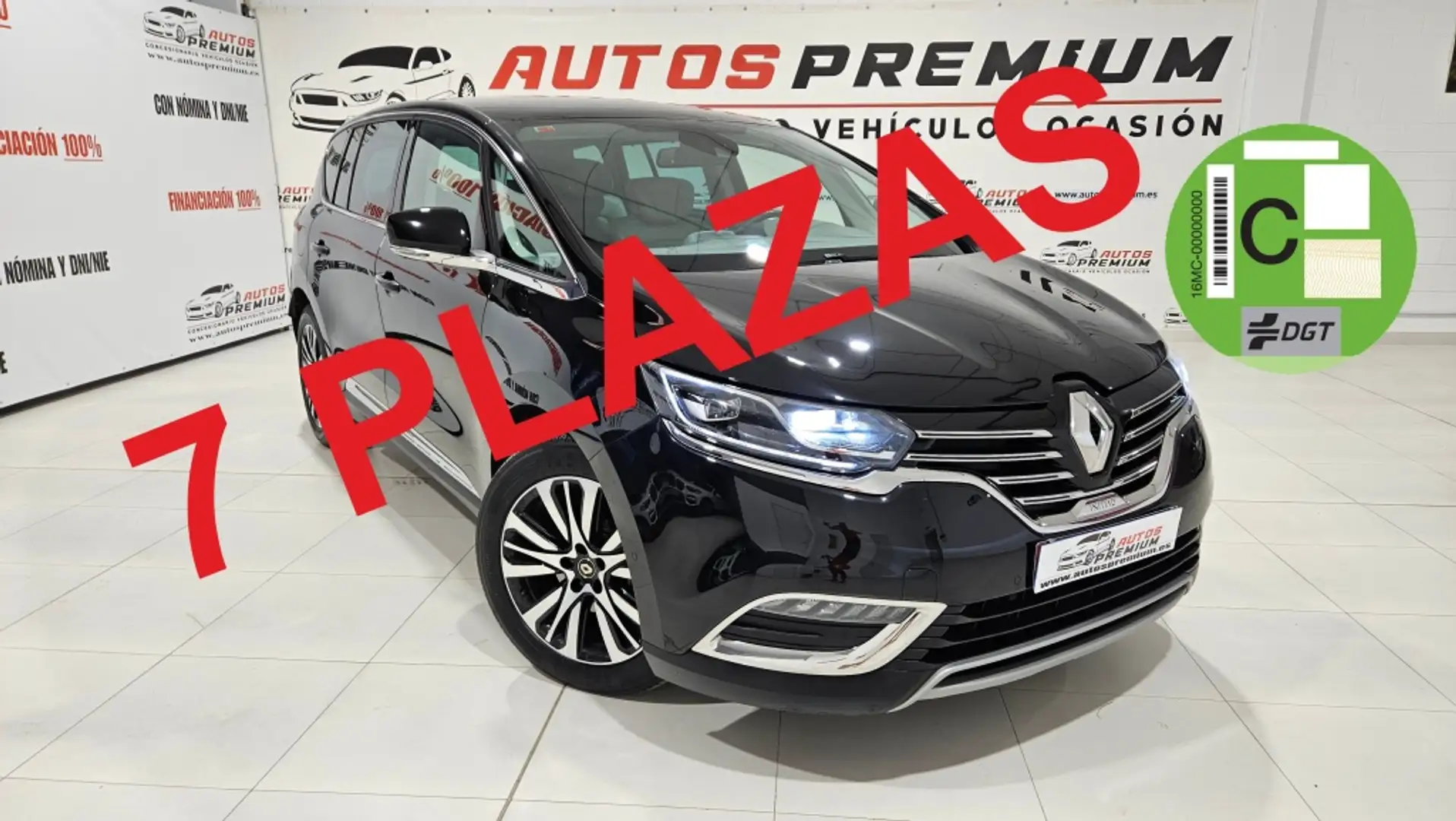 Renault Espace 1.6dCi TT En. Initiale Paris EDC 118kW Noir - 1