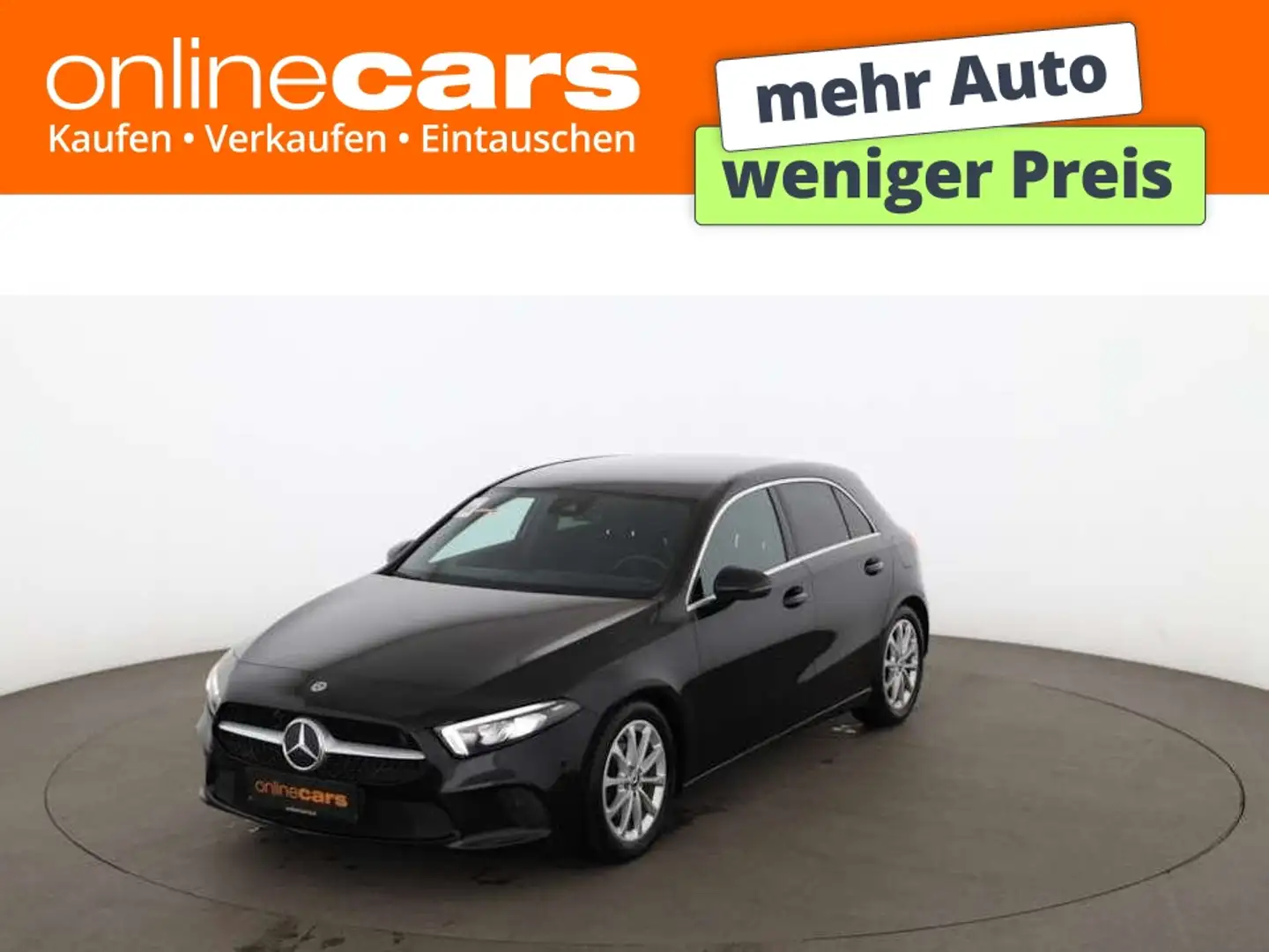 Mercedes-Benz A 180 d Progressive Aut LED NAVI LEDER SITZHZG PDC Schwarz - 1