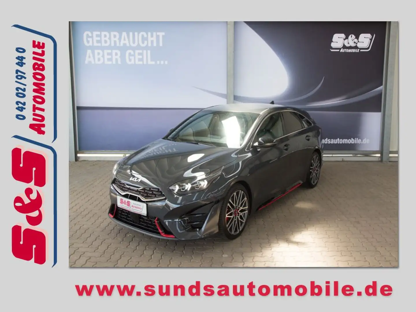 Kia ProCeed / pro_cee'd ProCeed GT 1.6 T-GDI LED/KAMERA/NAVI Grau - 1