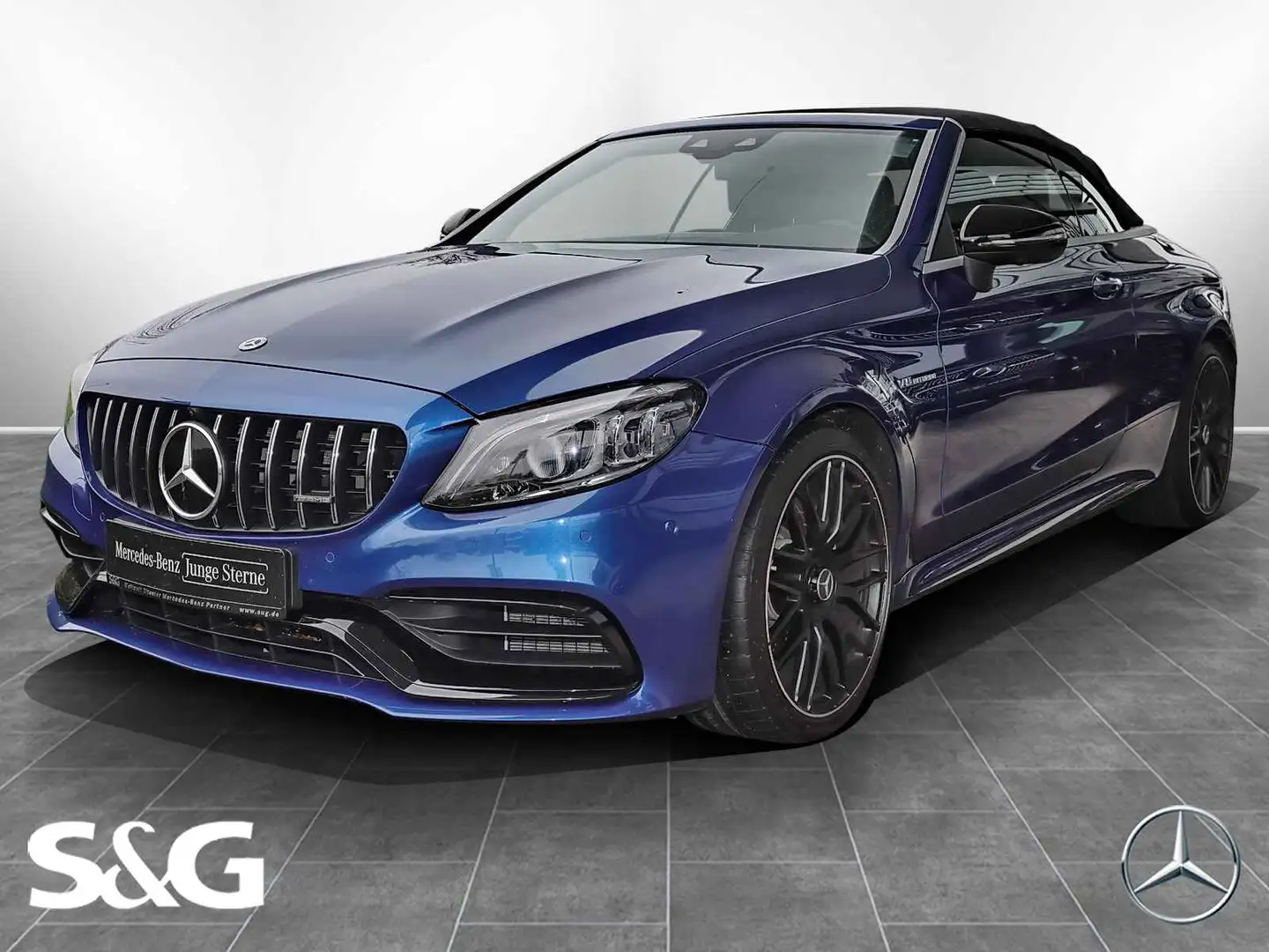 Mercedes-Benz C 63 AMG KEYLESS+MEMORY+CARPLAY+HEADUP+BURMESTER Albastru - 1