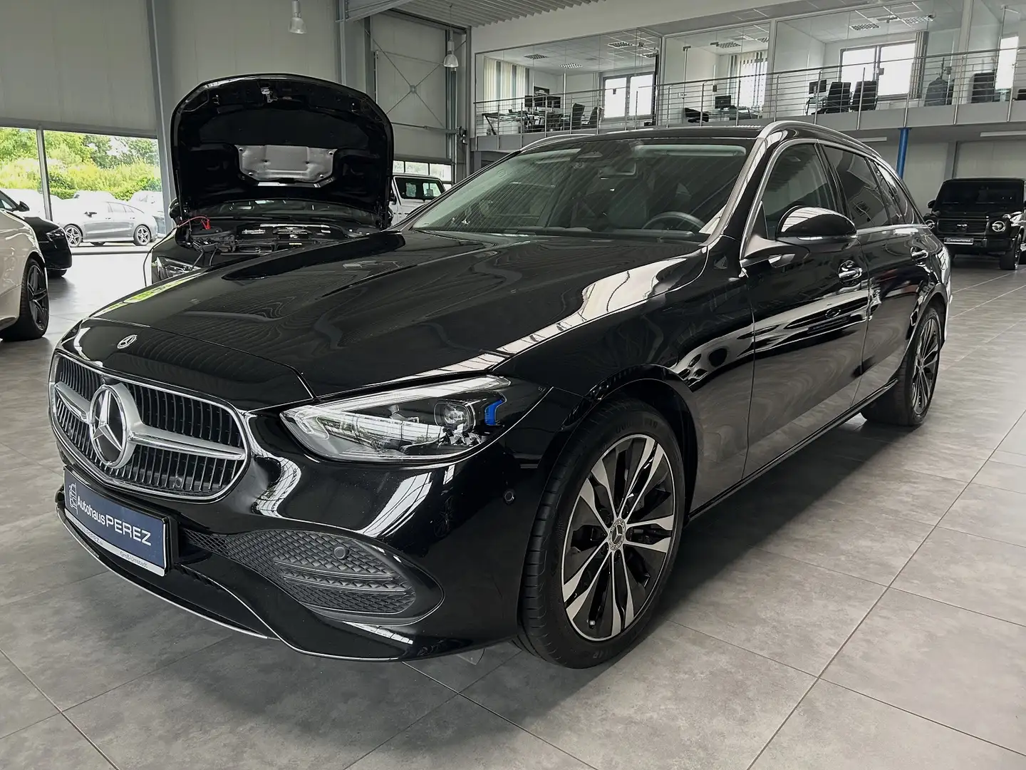 Mercedes-Benz C 300 T e 9G DISTRONIC-PANORAMA-KEYLESS-360°-DAB Noir - 2