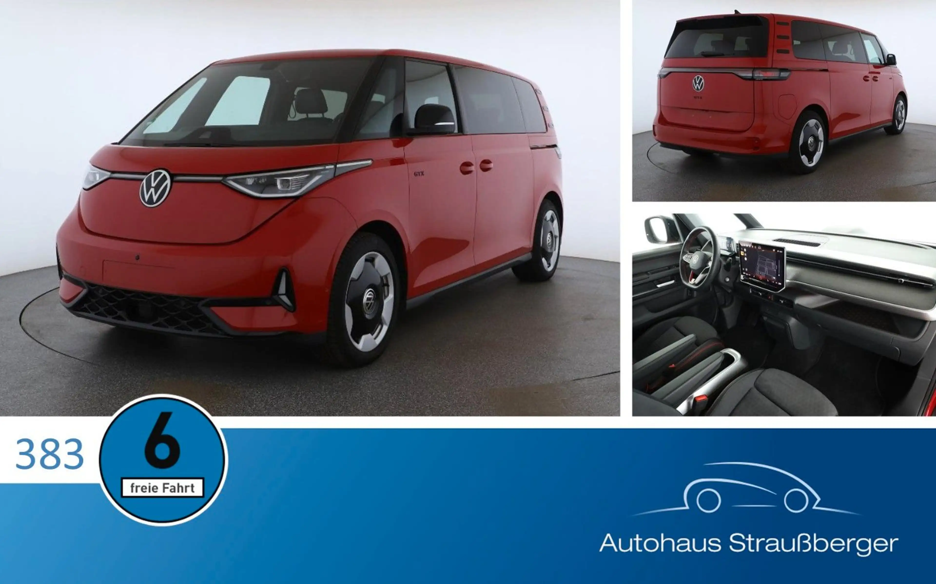 Volkswagen ID. Buzz 250 kW 4M LR GTX ACC AHK 360° HuD H&K