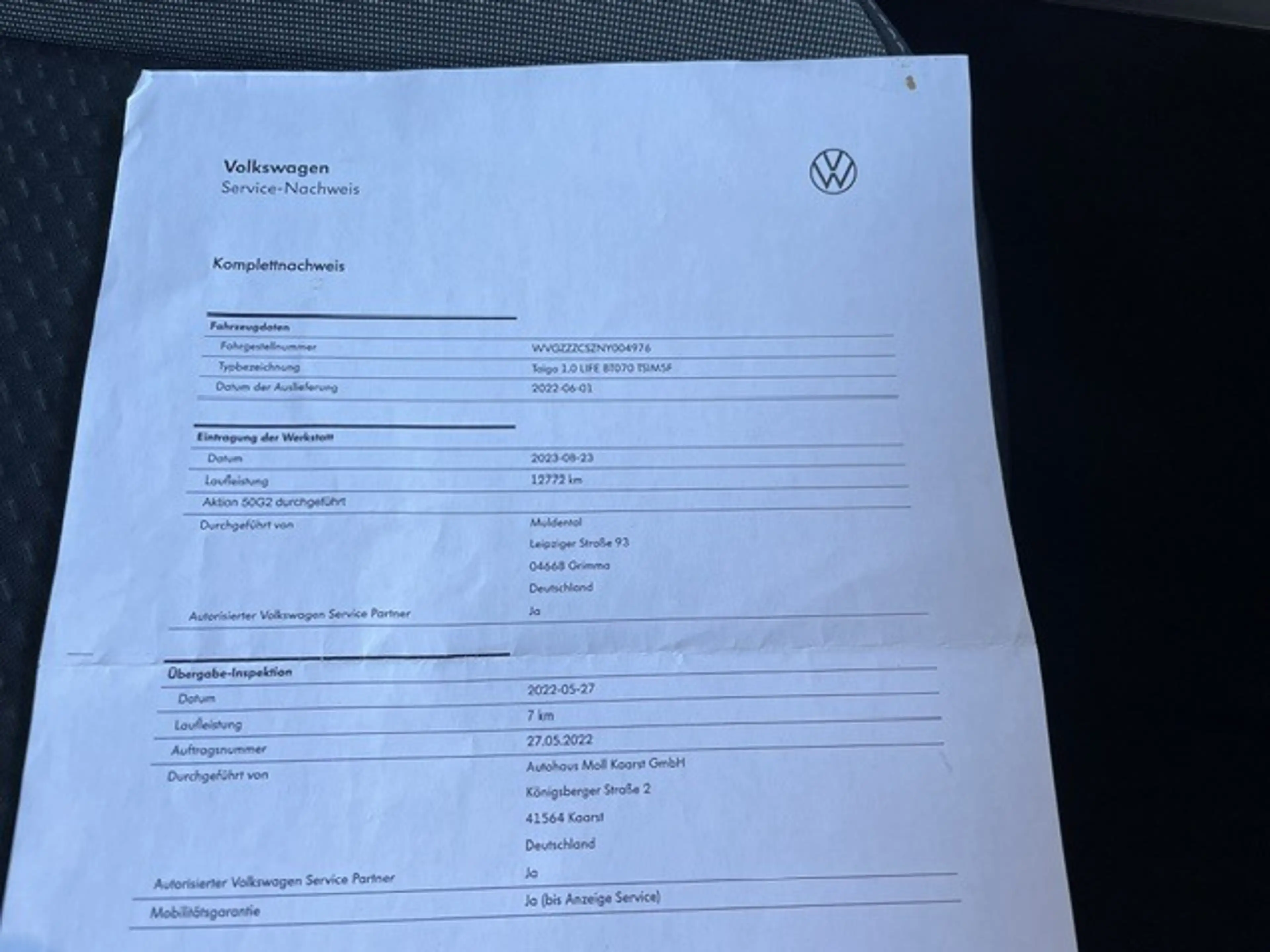 Volkswagen Taigo Life 1,0 TSI*DAB+*Carplay*Spur*PDC*SHZ*Alu — photo 13