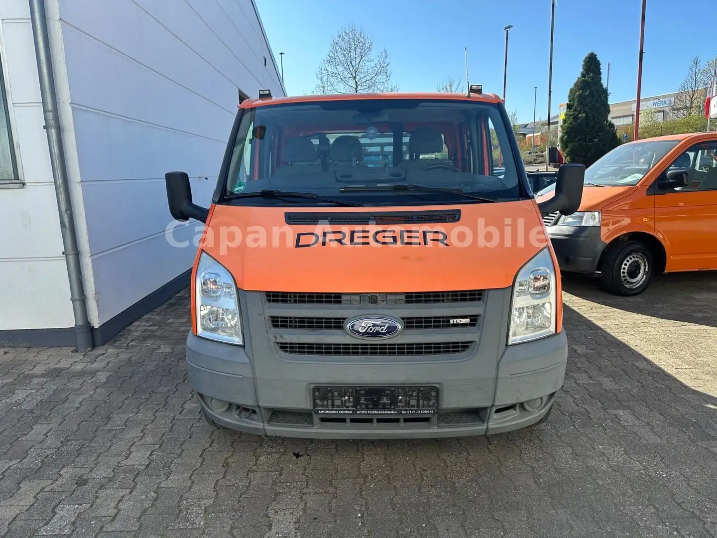 Ford Transit Pritsche FT 350 M Doppelkabine Euro4 Oranje - 2