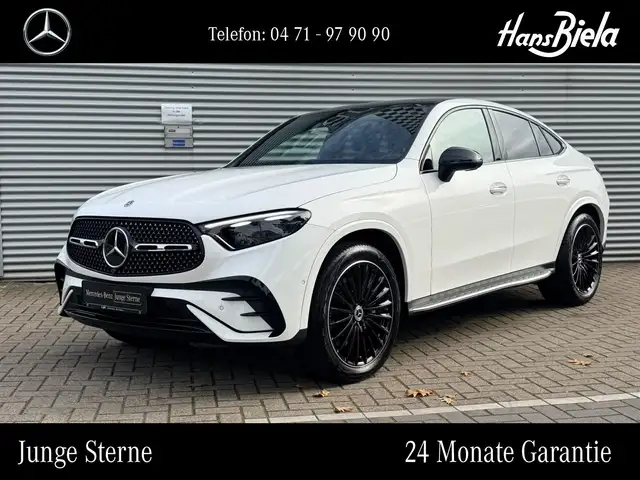 Mercedes-Benz GLC 300 4M Coupe AMG/Prem+/Night/20"/Pan/AHK/HUD AMG Line Styling/PSD/Distr./Keyl./SH/Airm./Shz./PTS/Memory/Klima/LMR/Chr.P.