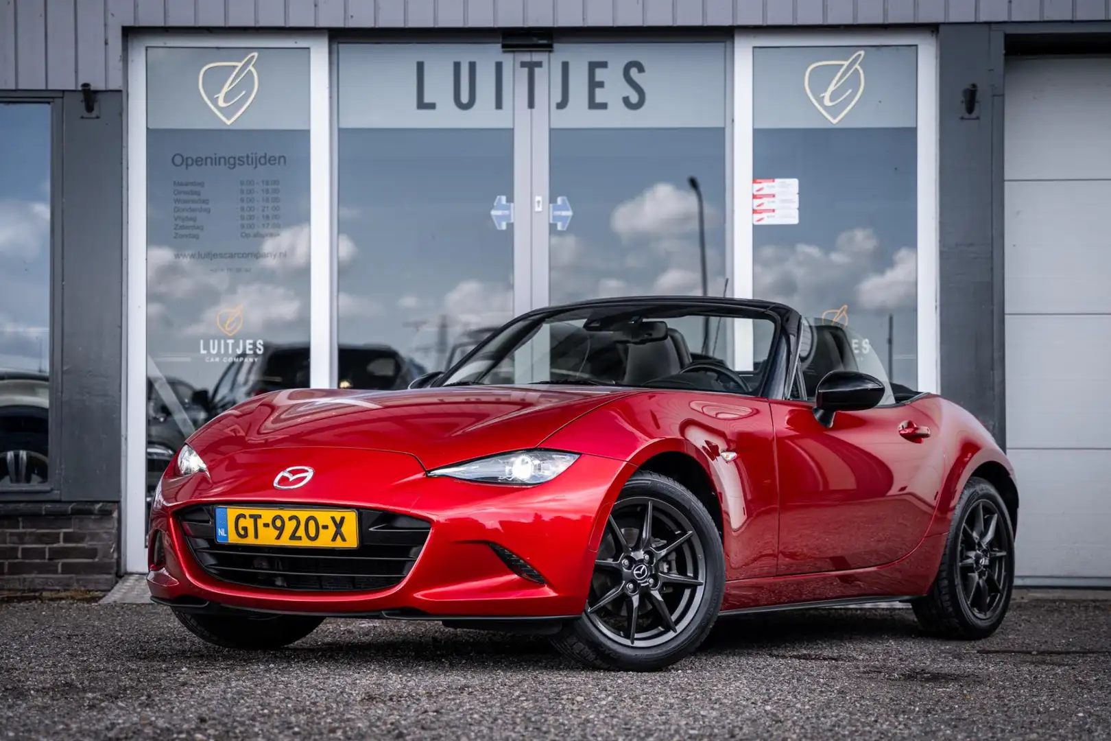 Mazda MX-5 1.5 SkyActiv-G 131 TS+ I Leder I St.verw I Climate Roşu - 1