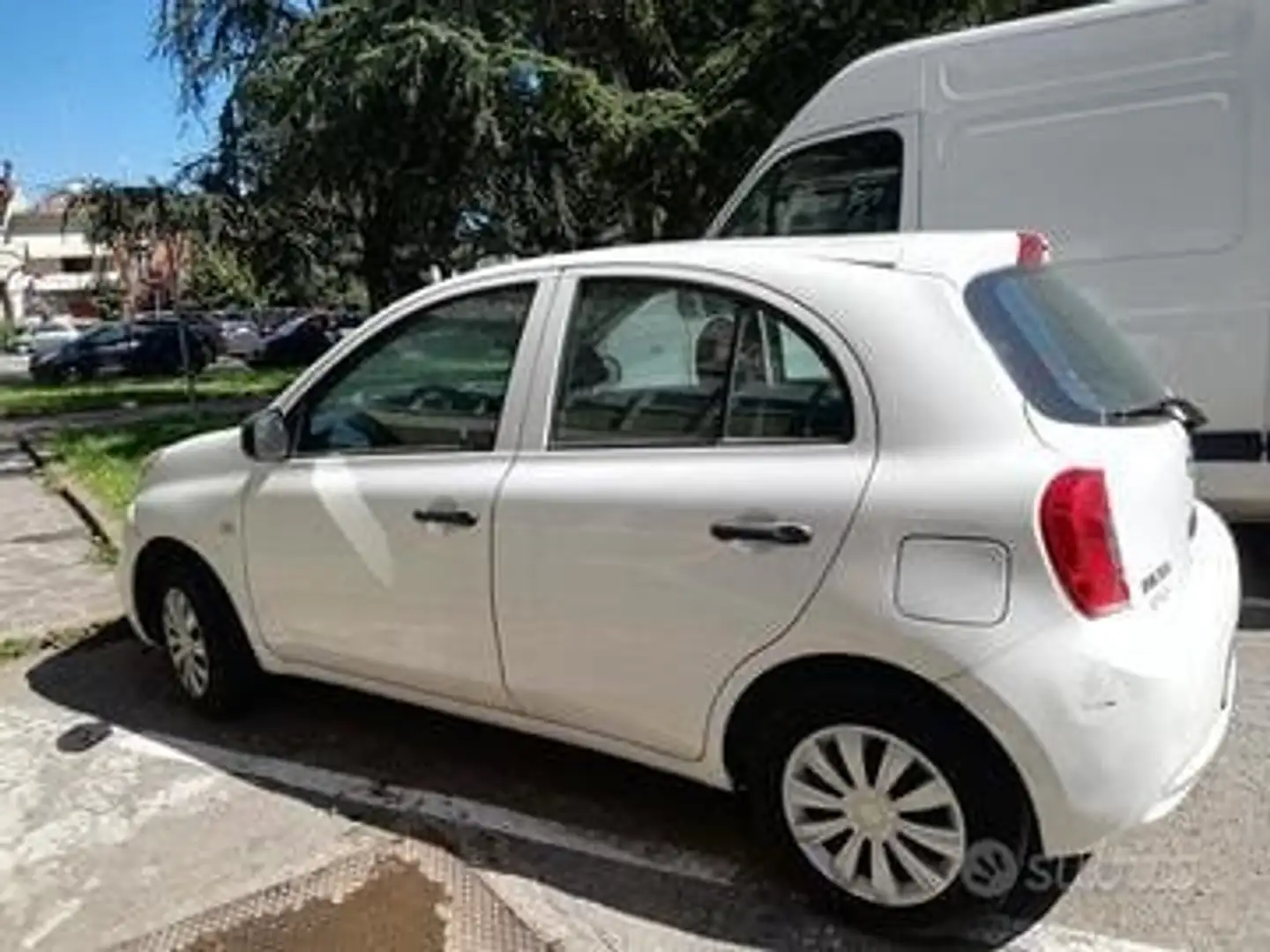 Nissan Micra Micra IV 2013 1.2 E6 Bianco - 1