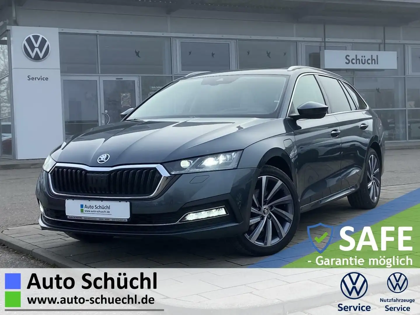 Skoda Octavia Combi iV 1.4 TSI DSG eHybrid TEIL-LEDER+ Grau - 1