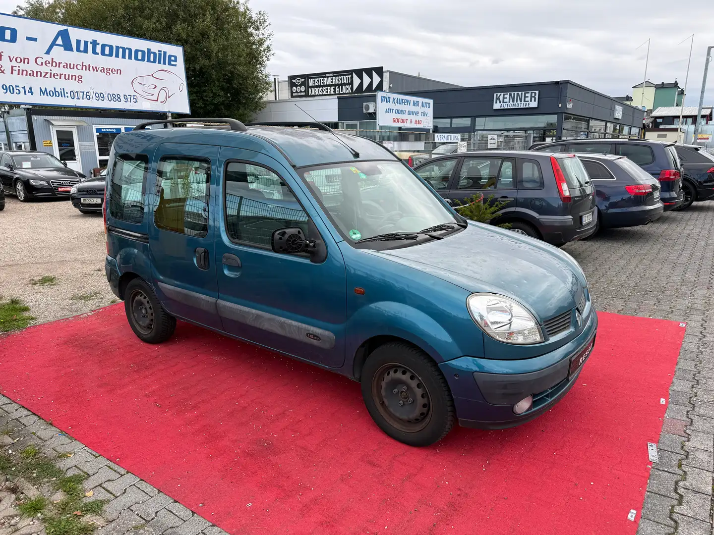 Renault Kangoo Privilege *164.500 KM*KLIMA*EU-4*HÄNDLER/EXPORT Blau - 2