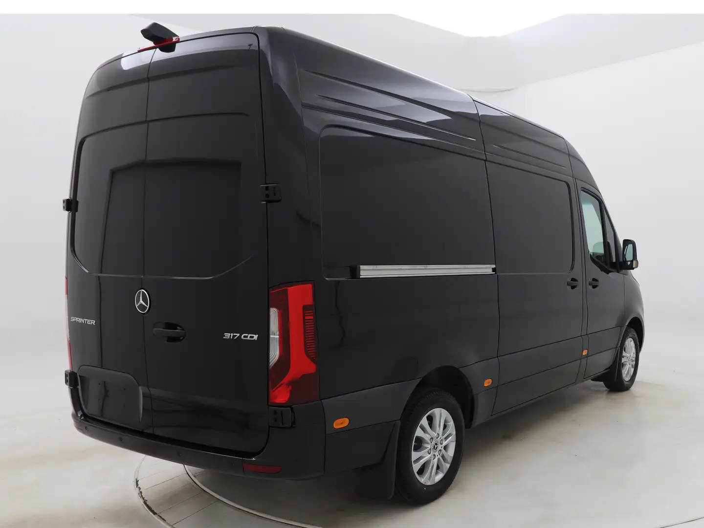 Mercedes-Benz Sprinter 317CDI L2H2 RWD SELECT 9G-tronic | BPM Vrij | Auto Zwart - 2
