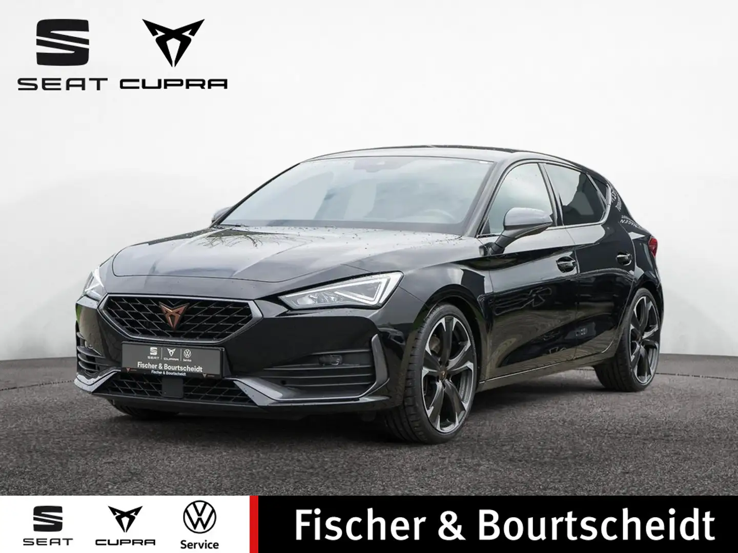 CUPRA Leon 2.0 TSI VZ NAVI LED PDC SHZ VIRT Schwarz - 1