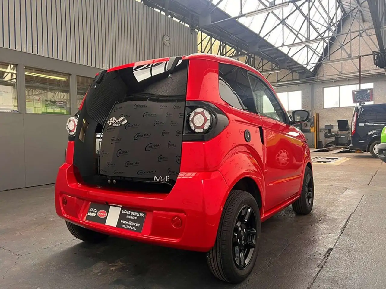 Ligier Myli I.Deal E5 diesel Toledo Rood - Radio DIN Bluetoot 4