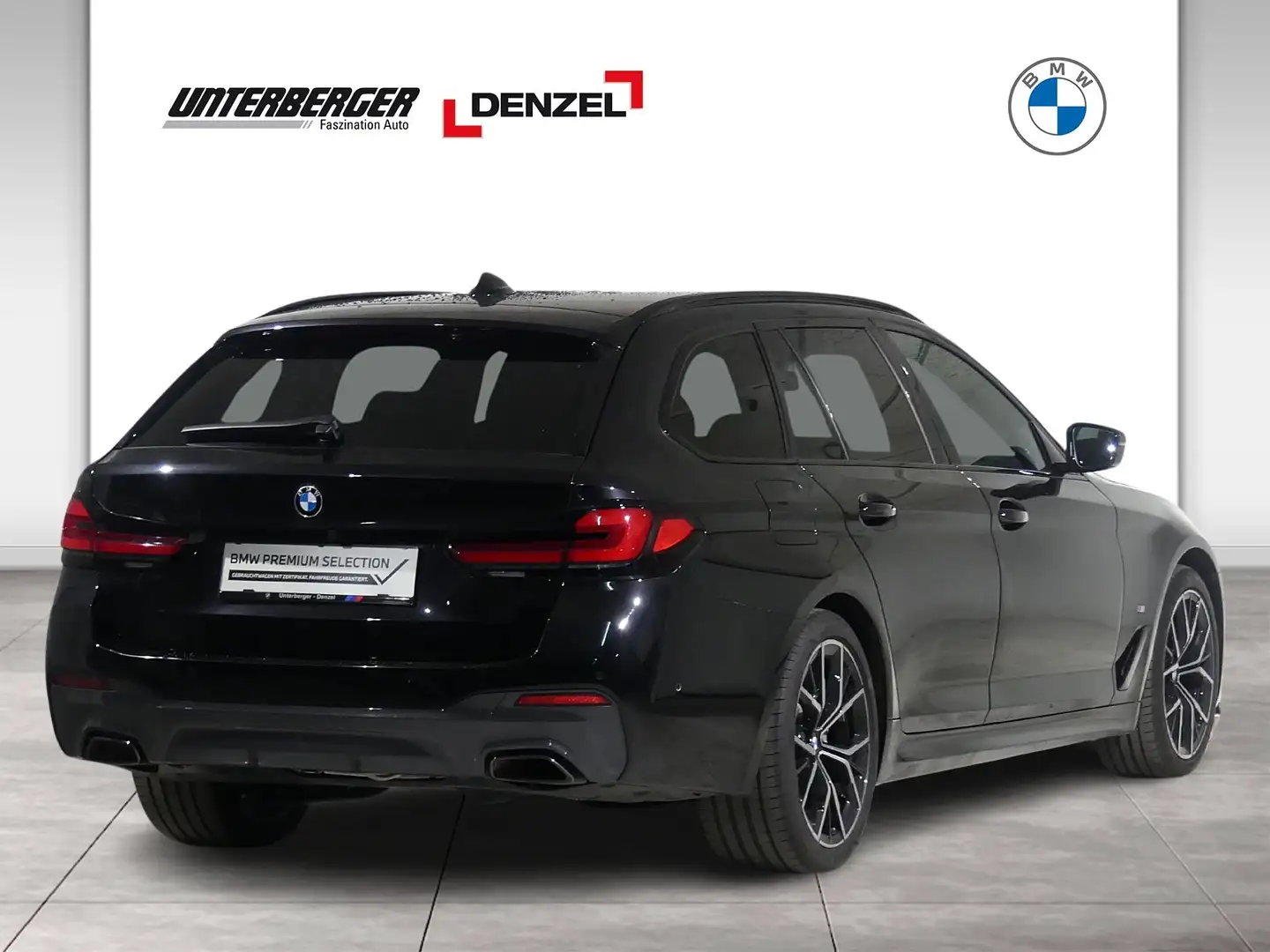 BMW 520 d xDrive Touring M Sportpaket Schwarz - 2