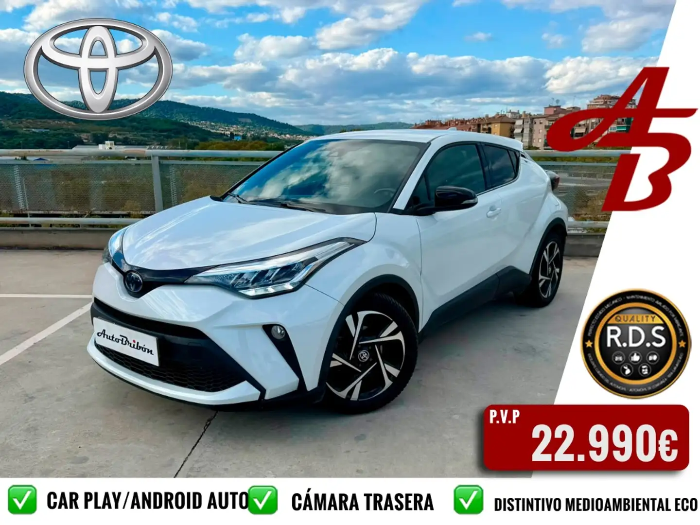 Toyota C-HR 125H Advance Blanco - 1
